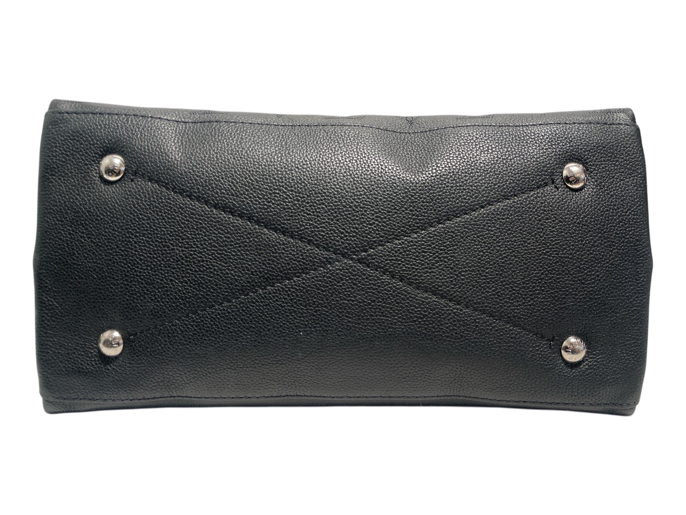 LOUIS VUITTON/Bag/Monogram/Leather/BLK/Mahina Hobo Bag view 3