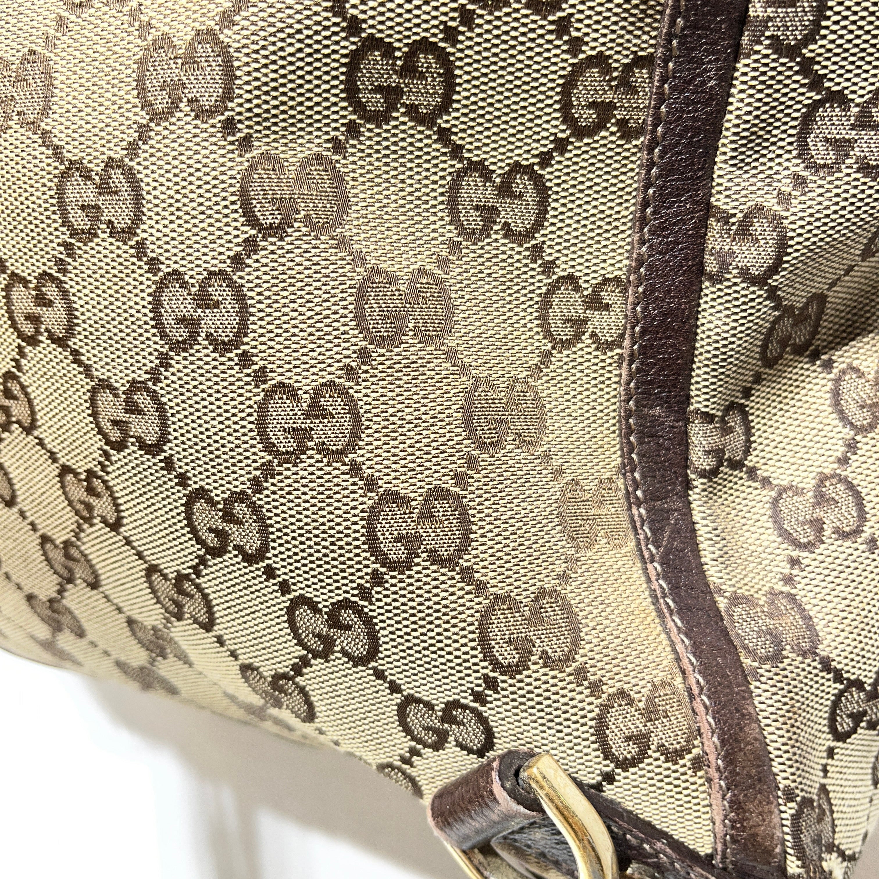 GUCCI/Bag/All Over Print/Leather/BRW/Canvas Abbey view 7
