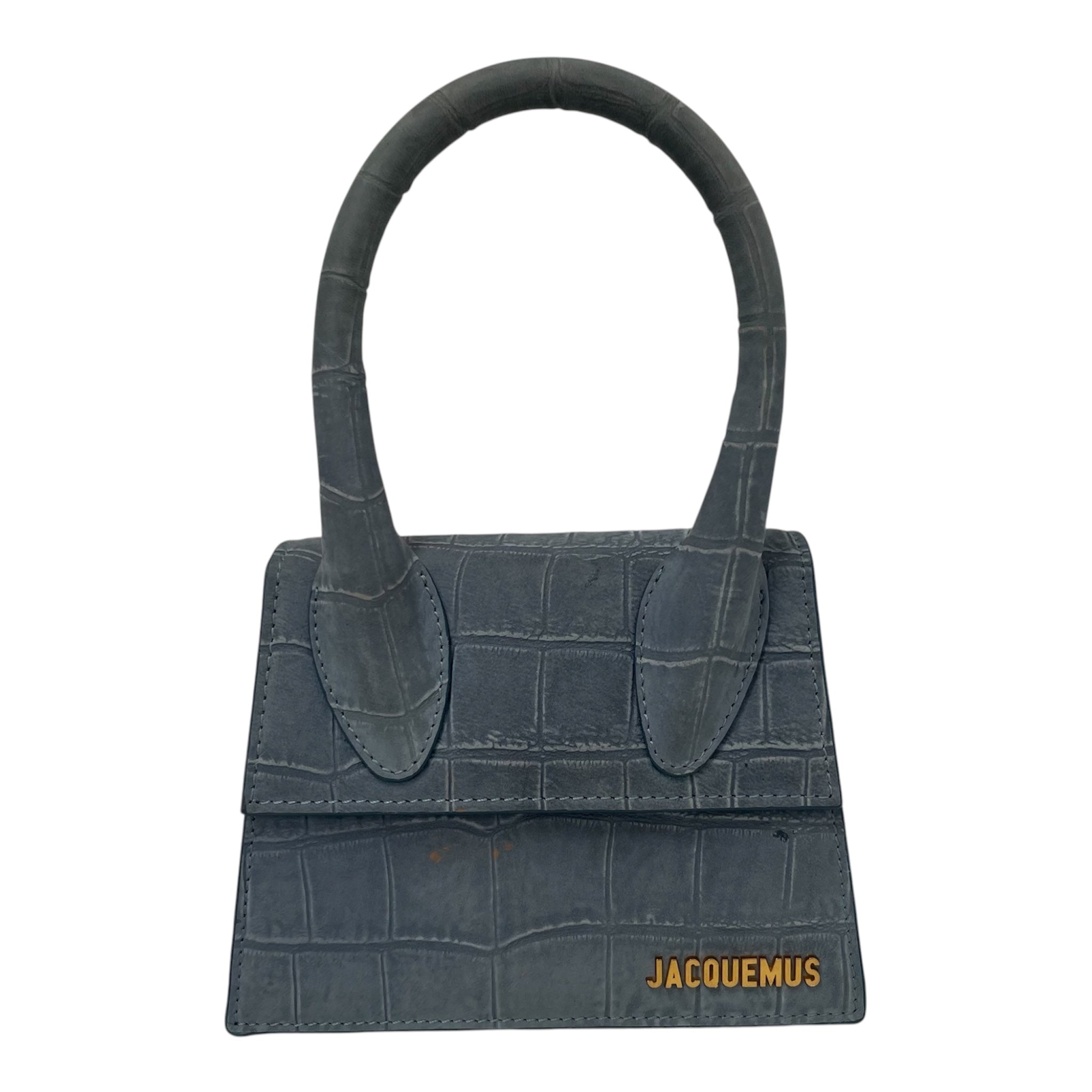JACQUEMUS/Hand Bag/Suede/BLU/ view 1