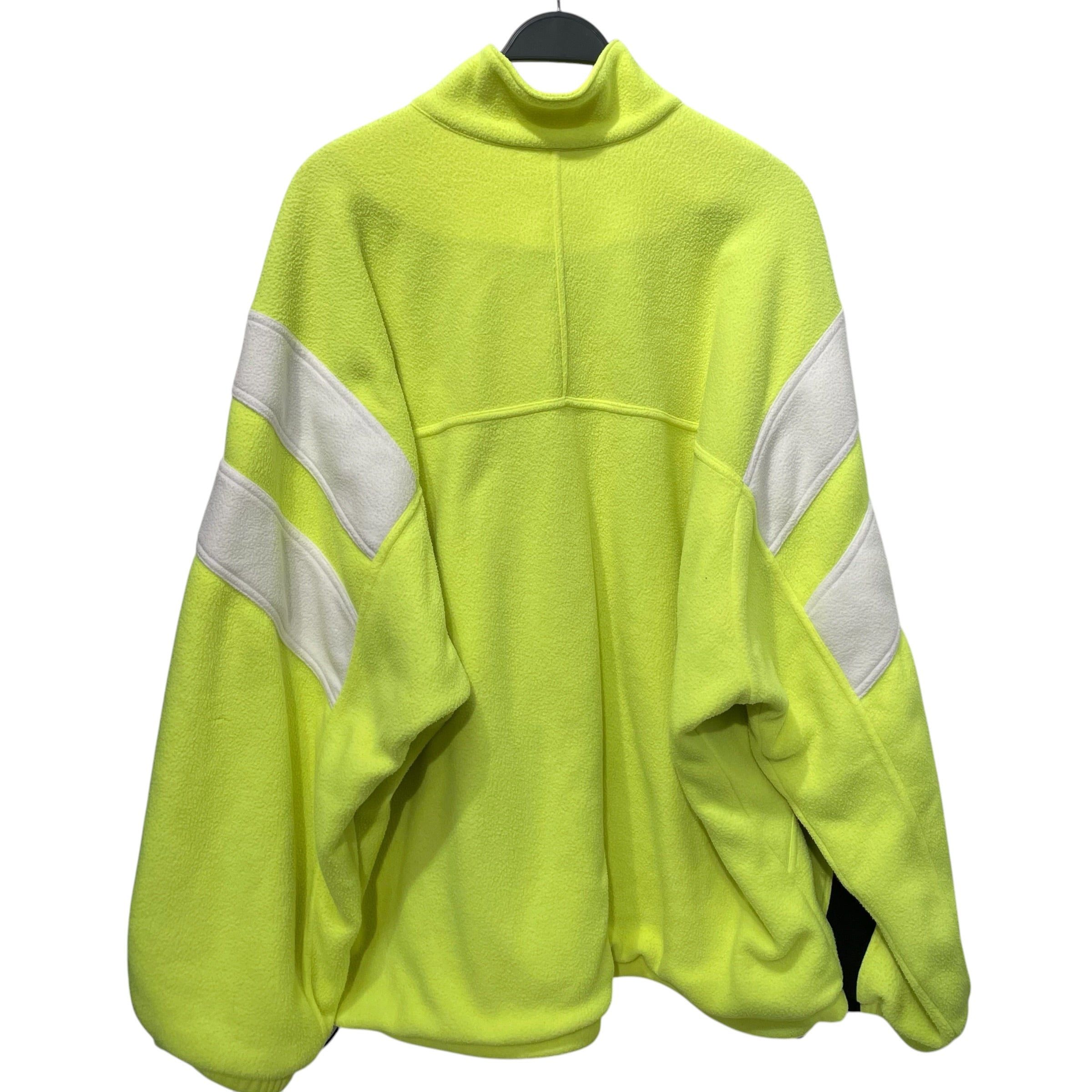 BALENCIAGA/Fleece Jkt/S/Polyester/YEL/2021 SPORTY B BLK/WHITE view 4
