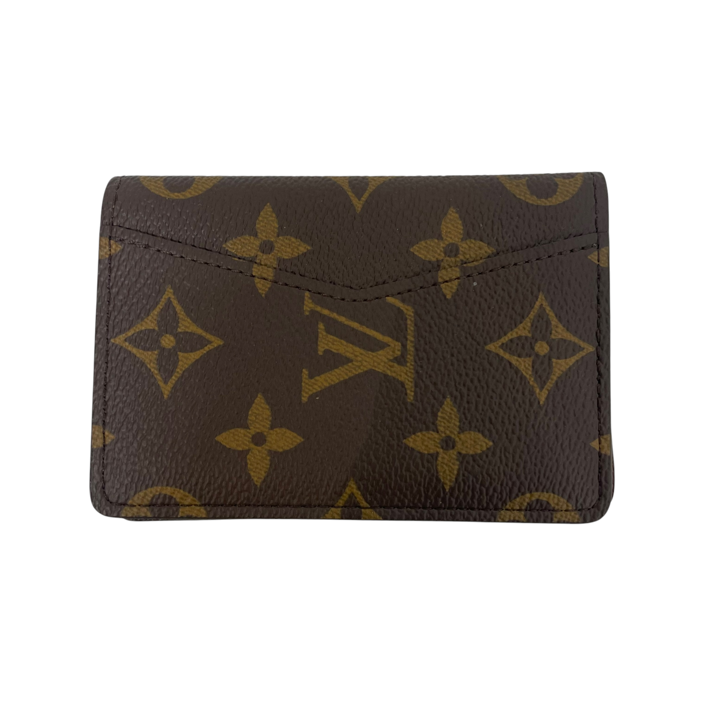 LOUIS VUITTON/Wallet/Monogram/Leather/BRW/POCKET ORGANIZER view 2