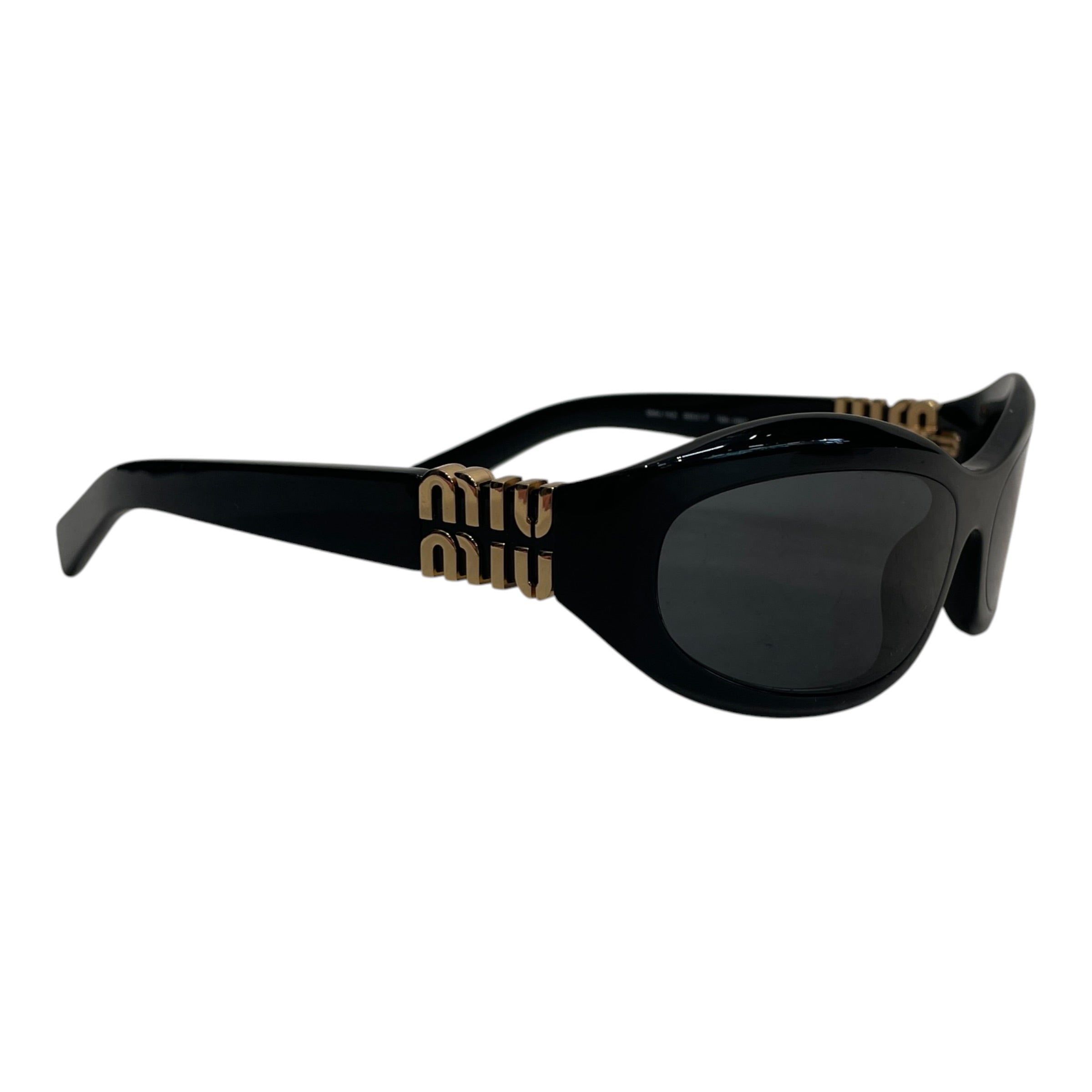 MIU MIU/Sunglasses/Plastic/BLK/M's/GLIMPSE SMU 14Z view 2