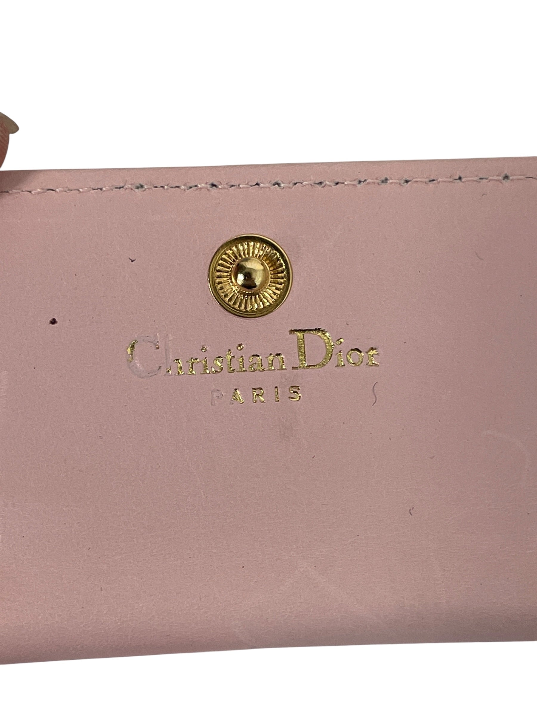 Christian Dior/Wallet/Leather/PNK/L's/CD Strip view 3