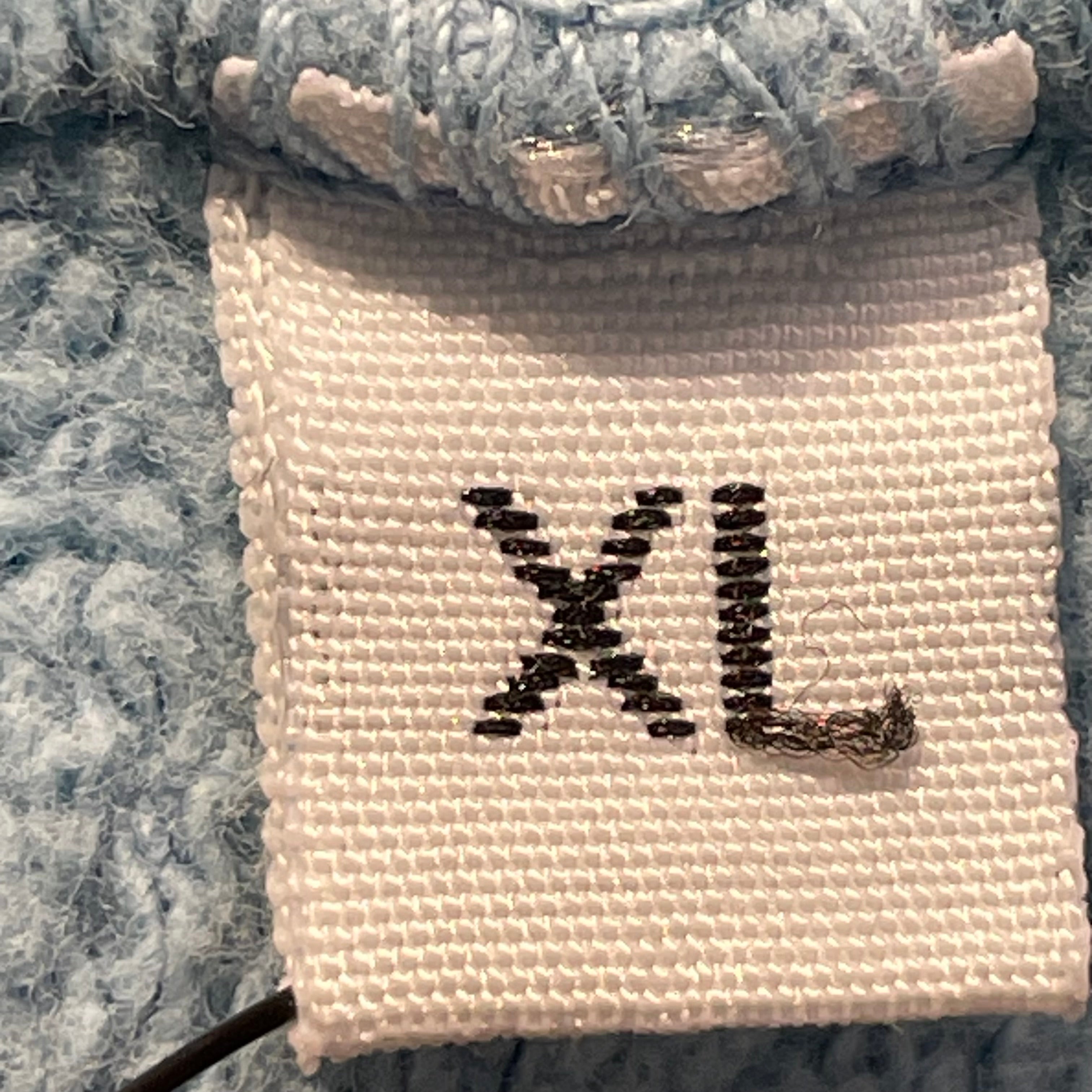 KANYE WEST/Sweater/XL/Cotton/BLU/Free hoover/ short sleeve crew view 3