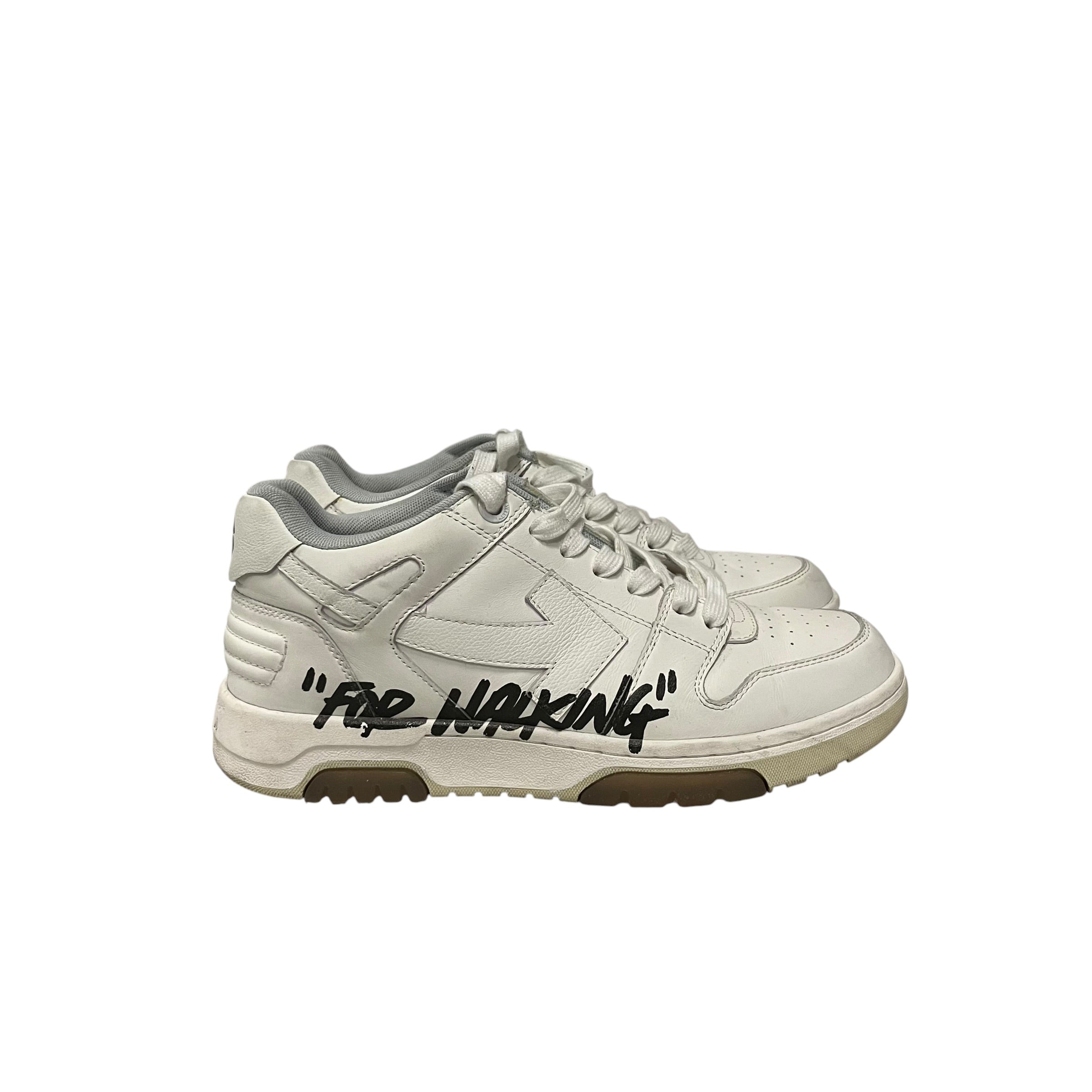 OFF-WHITE/Low-Sneakers/EU 40/Leather/WHT/for walking view 2