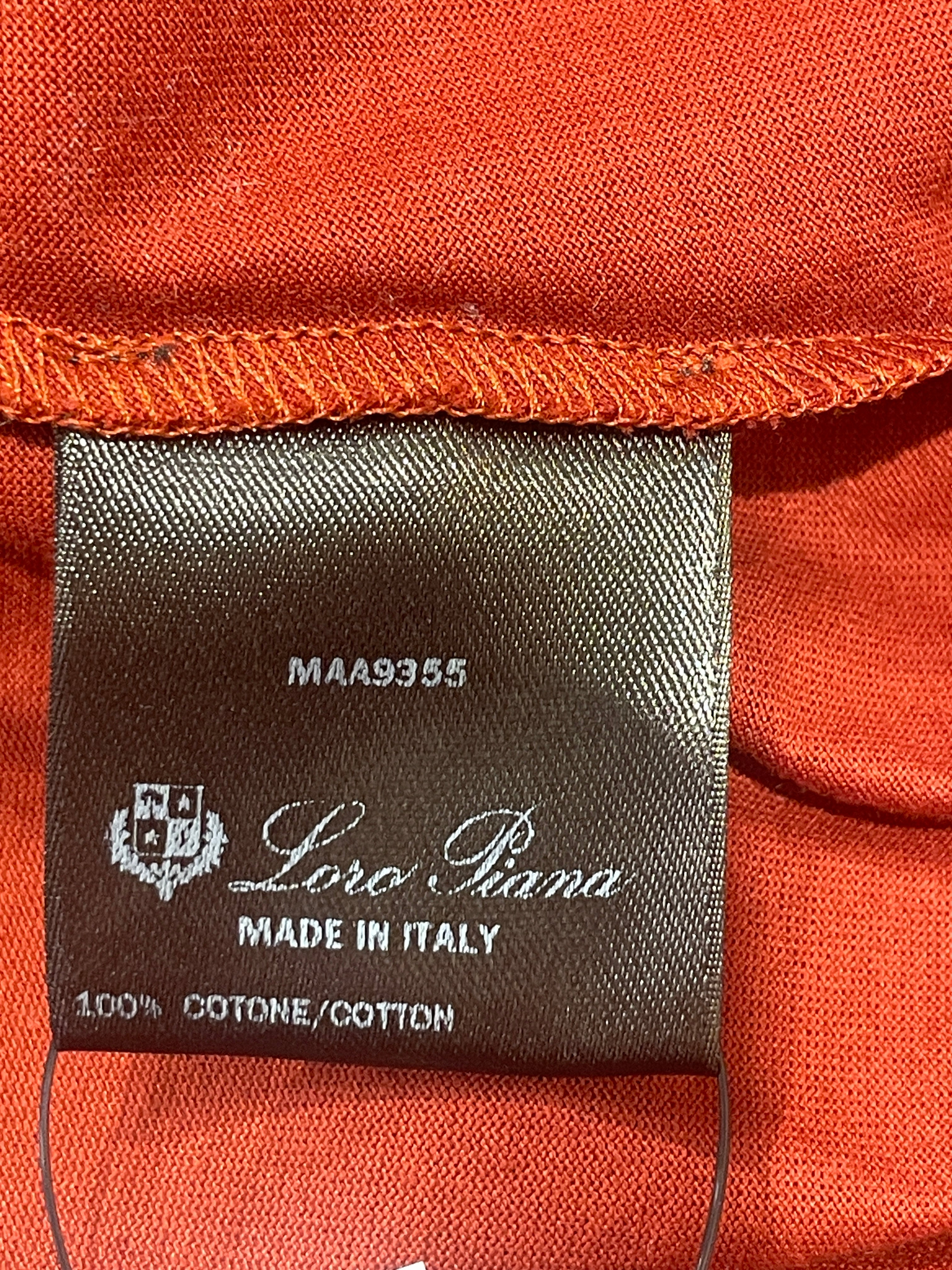 Loro Piana/T-Shirt/40/Cotton/ORN/MAA9355 view 4