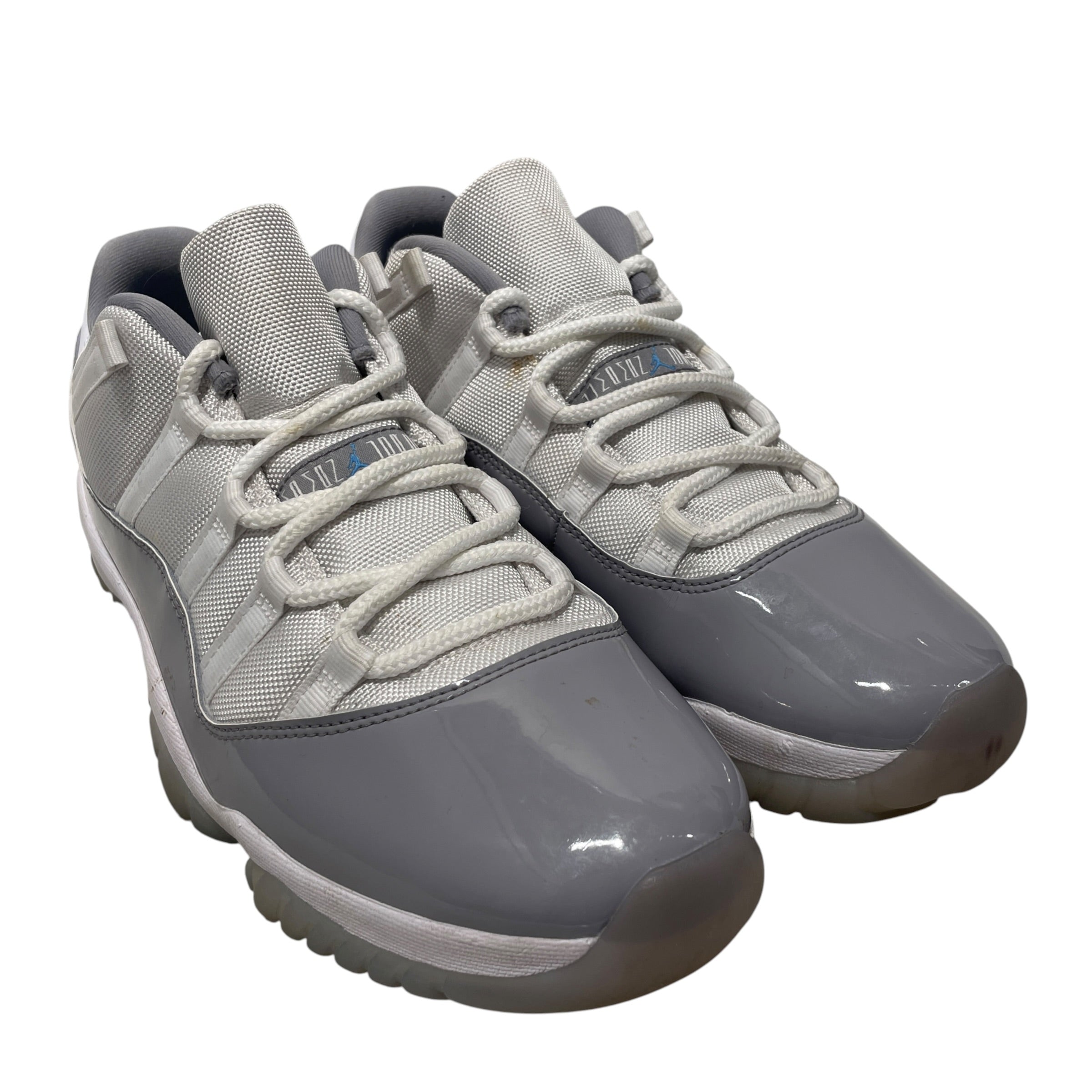 NIKE/Low-Sneakers/US 11/Acrylic/GRY/JORDAN 11 LOW CEMENT GREY view 1