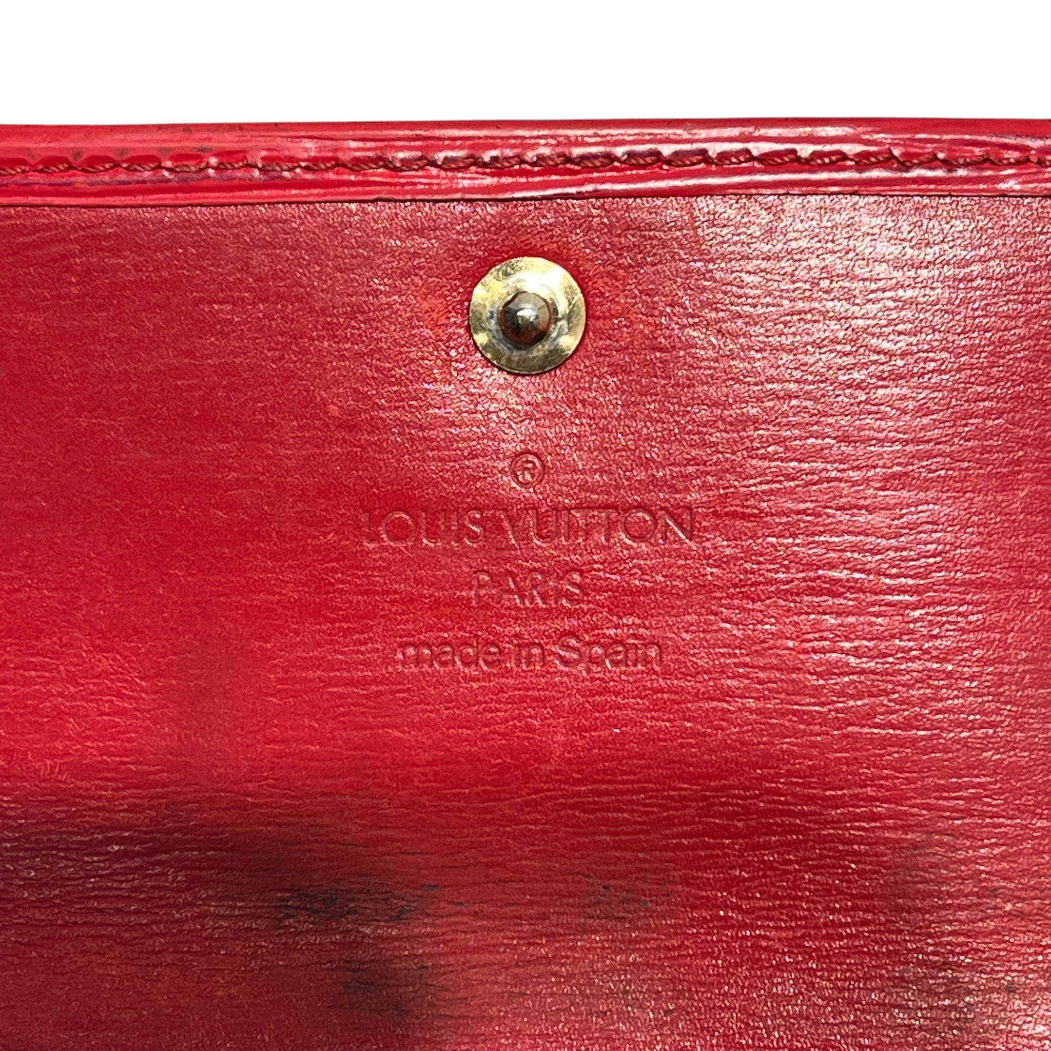 LOUIS VUITTON/Leather/RED/L's/RED EPI LEATHER KEY HOLDER view 6