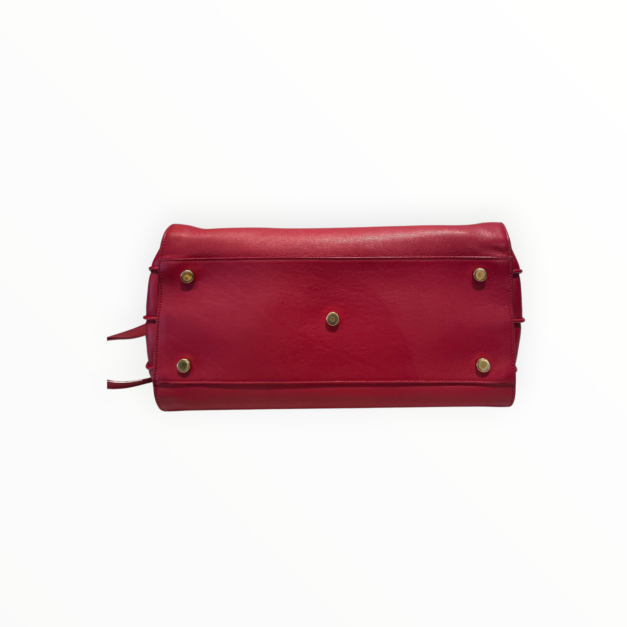 YVES SAINT LAURENT/Hand Bag/Leather/RED/Sac De Jour view 3