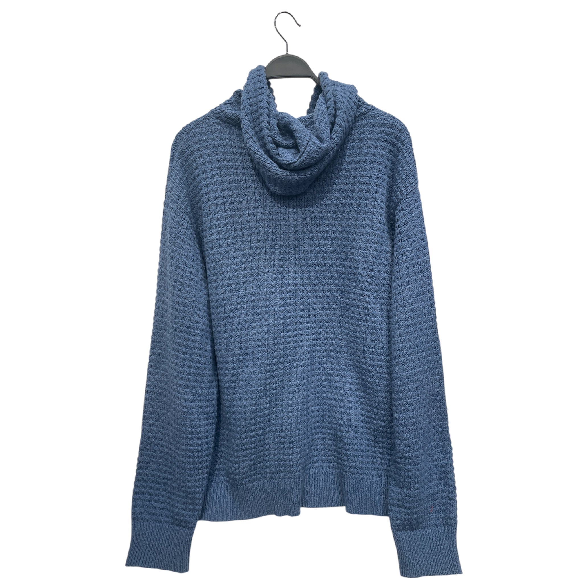 The Elder Statesman/Zip Up Hoodie/XL/Cotton/IDG/100% COTTON WAFFLE KNIT view 2