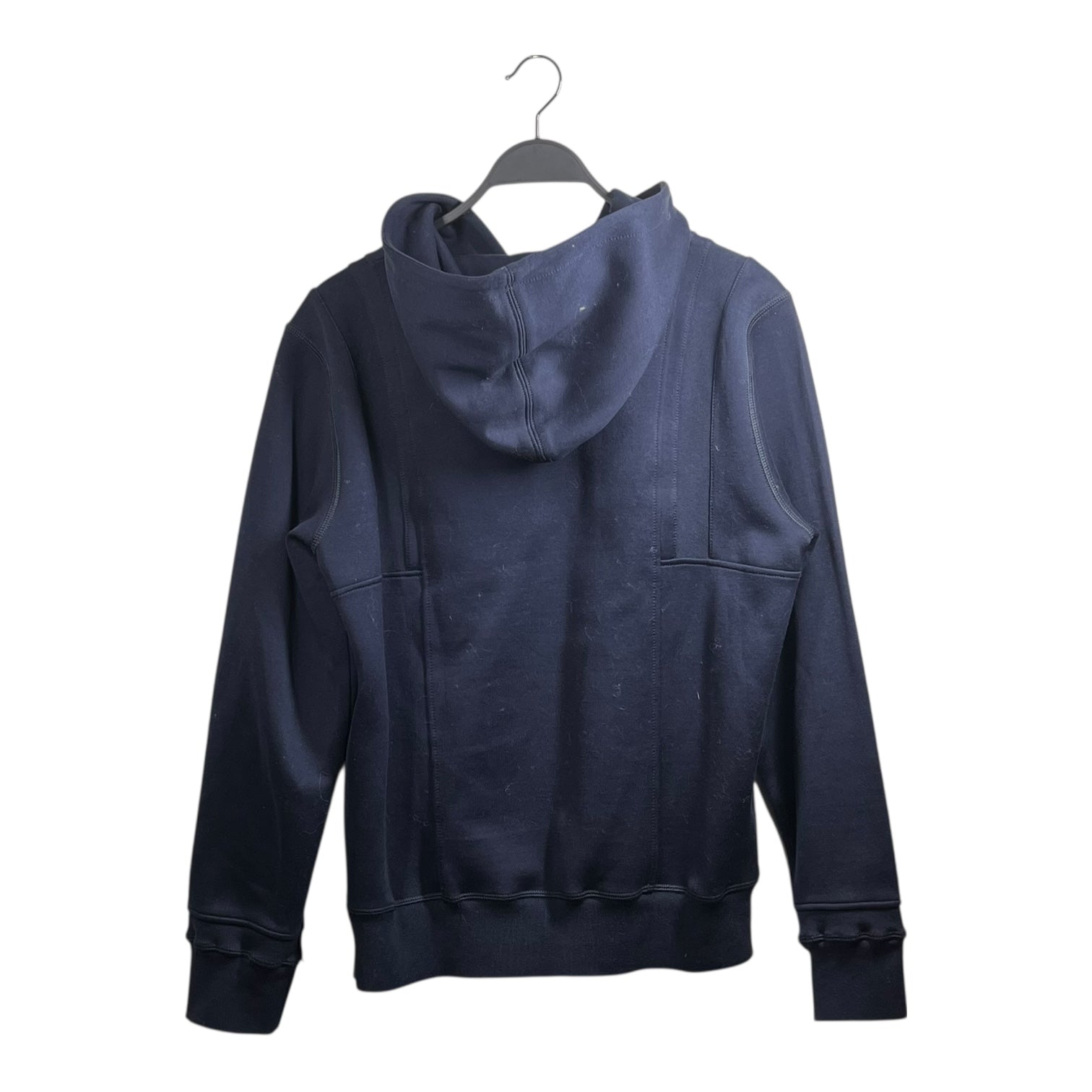 Alexander McQueen/Zip Up Hoodie/L/Cotton/NVY/Panel Zip Up Hoodie view 2