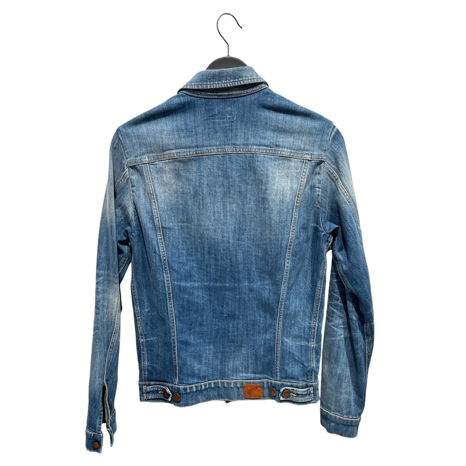 MICHAEL BASTIAN/Denim Jkt/46/Denim/BLU/CROSS STITCHING view 2