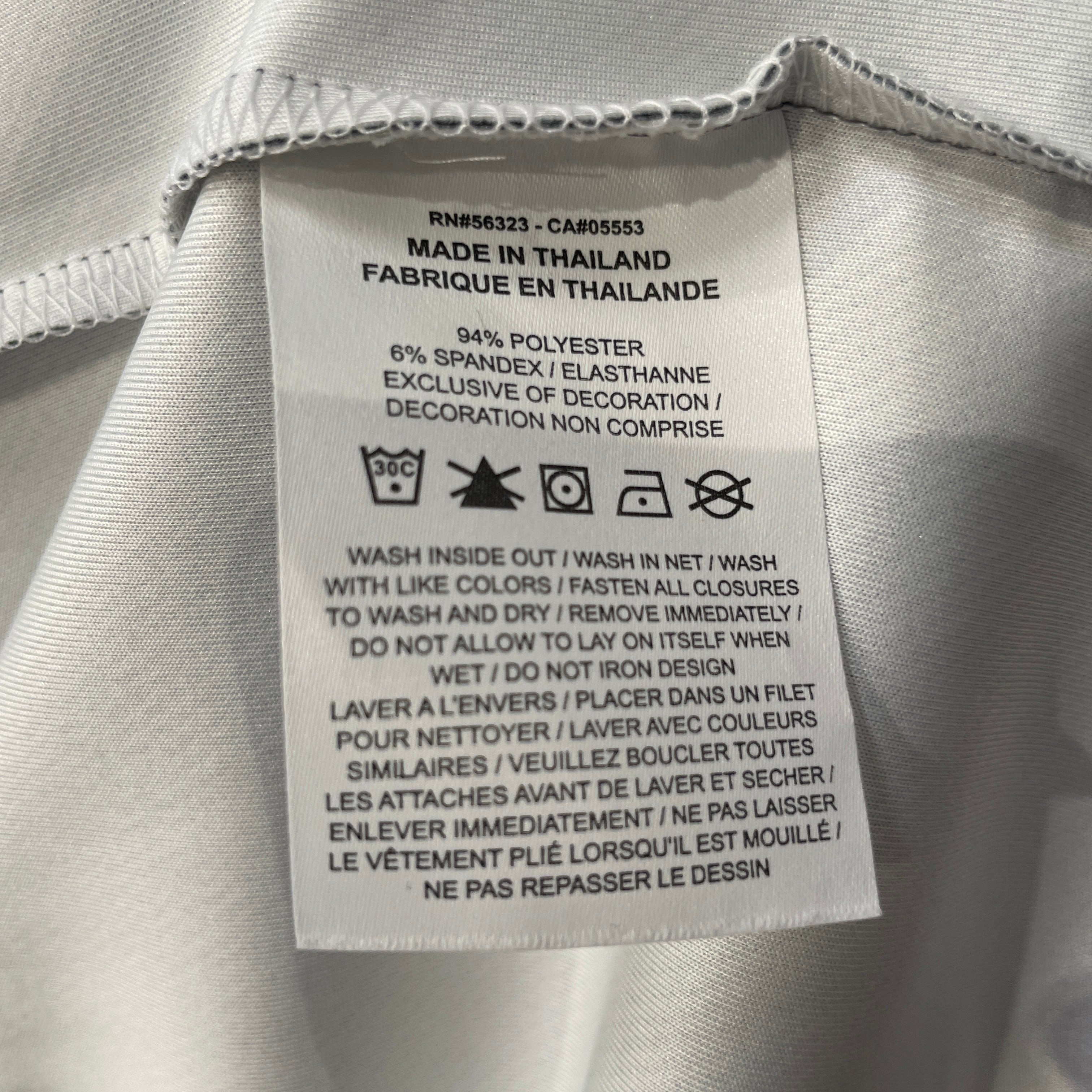 Supreme/NIKE/LS T-Shirt/M/Acrylic/GRY/All Over Print/bike air jersey view 4
