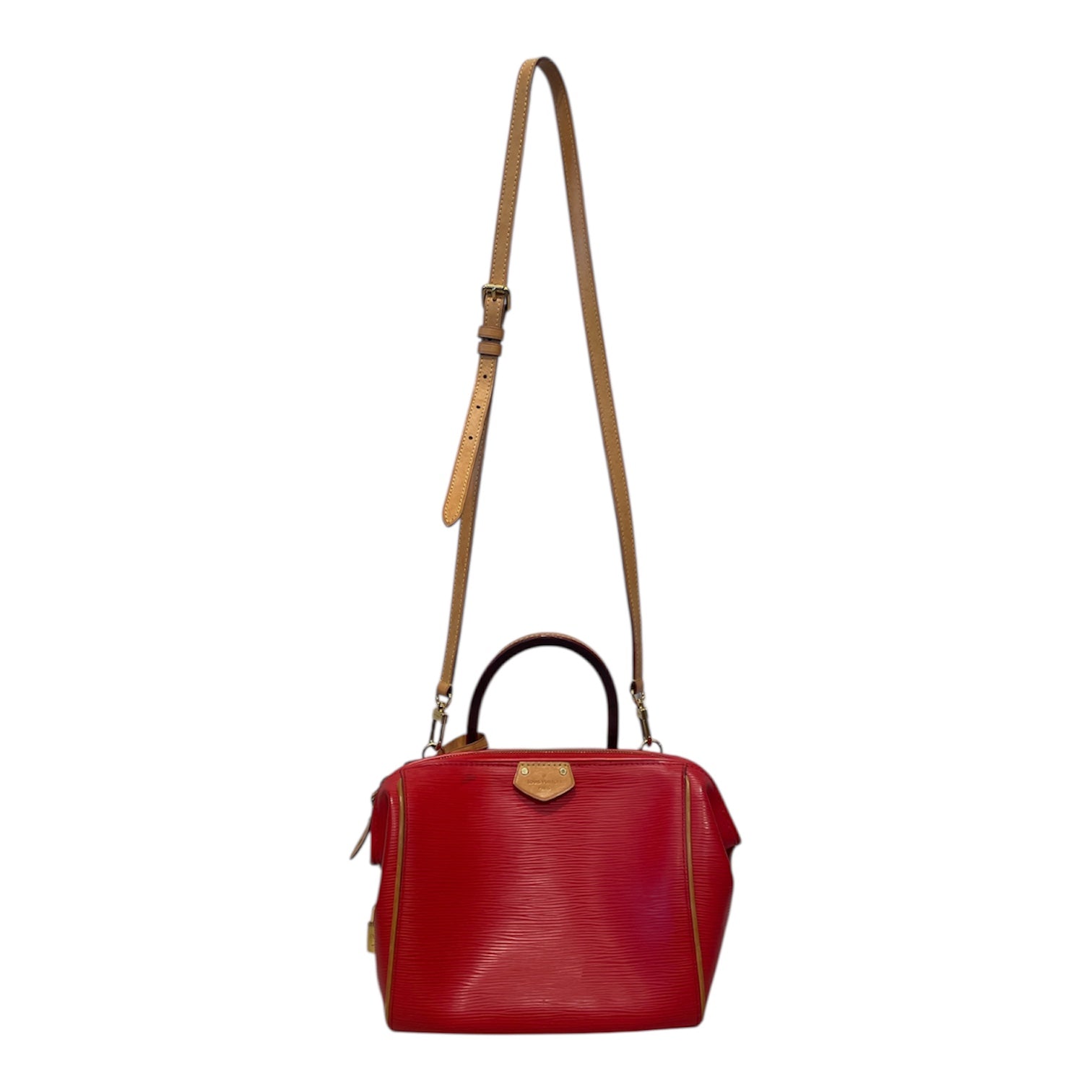 LOUIS VUITTON/Cross Body Bag/Leather/RED/EPI DOCK view 1