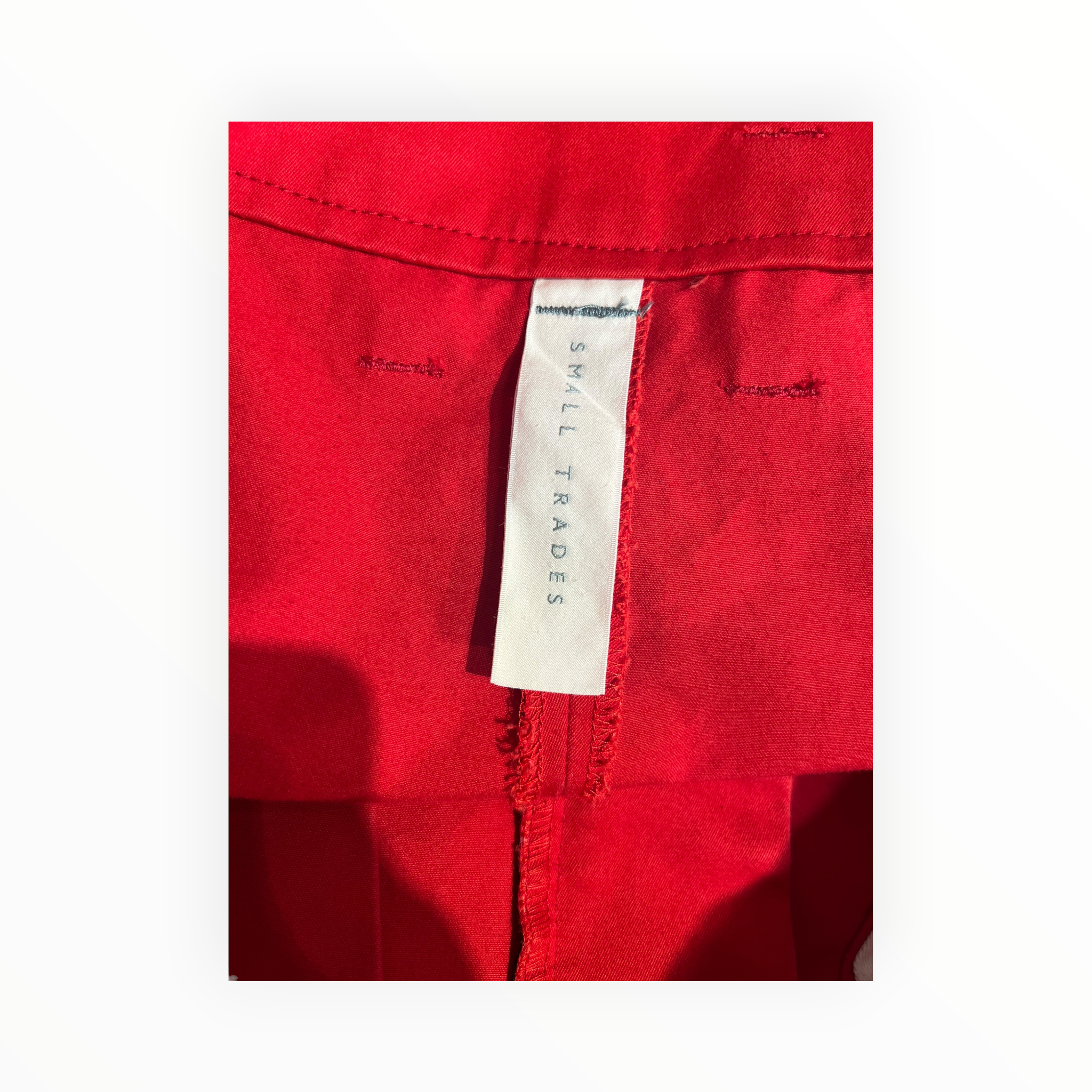 SHINYA KOZUKA/Pants/O/S/Cotton/RED/BALLOON PANTS SMALL TRADE view 3