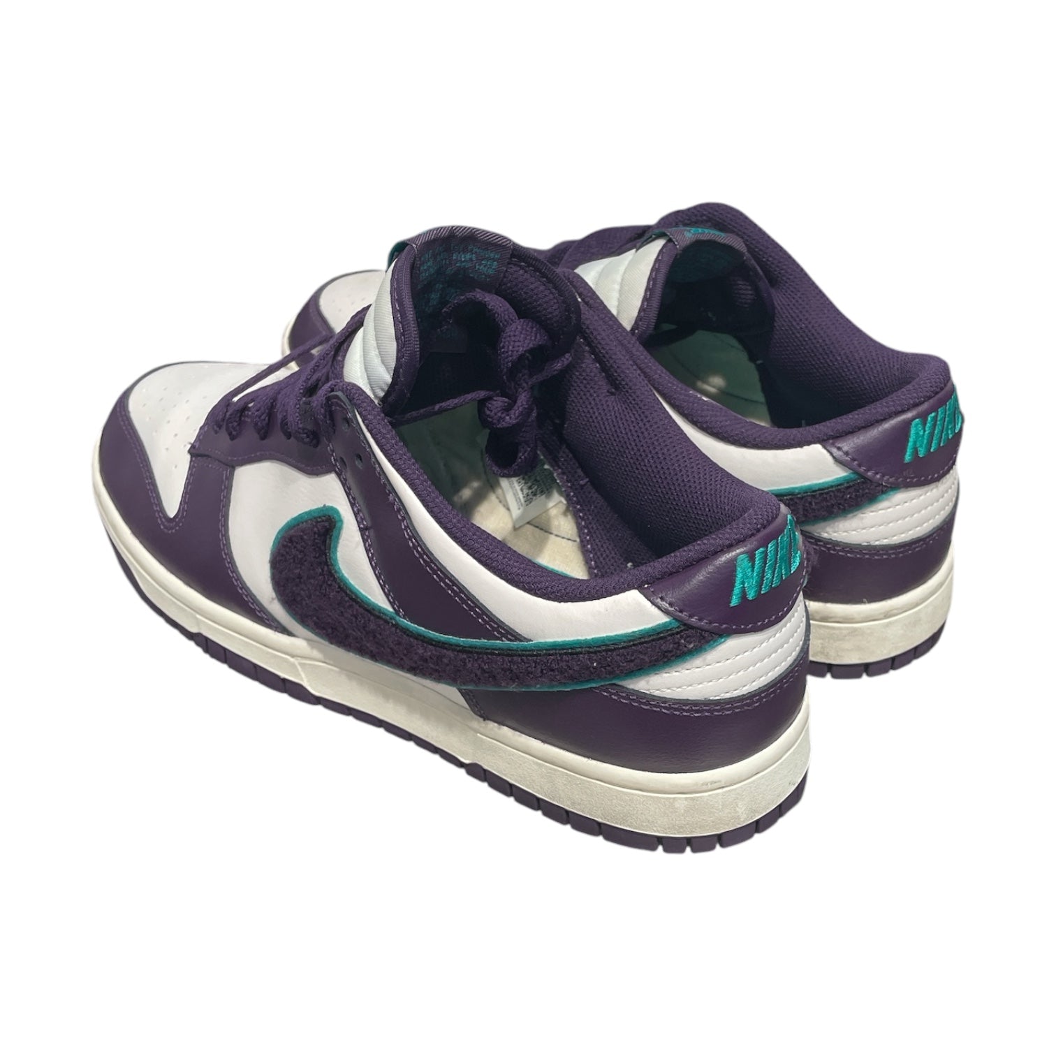 NIKE/DUNK LOW RETRO/Low-Sneakers/US 11/Leather/PPL/DQ7683-100 view 2