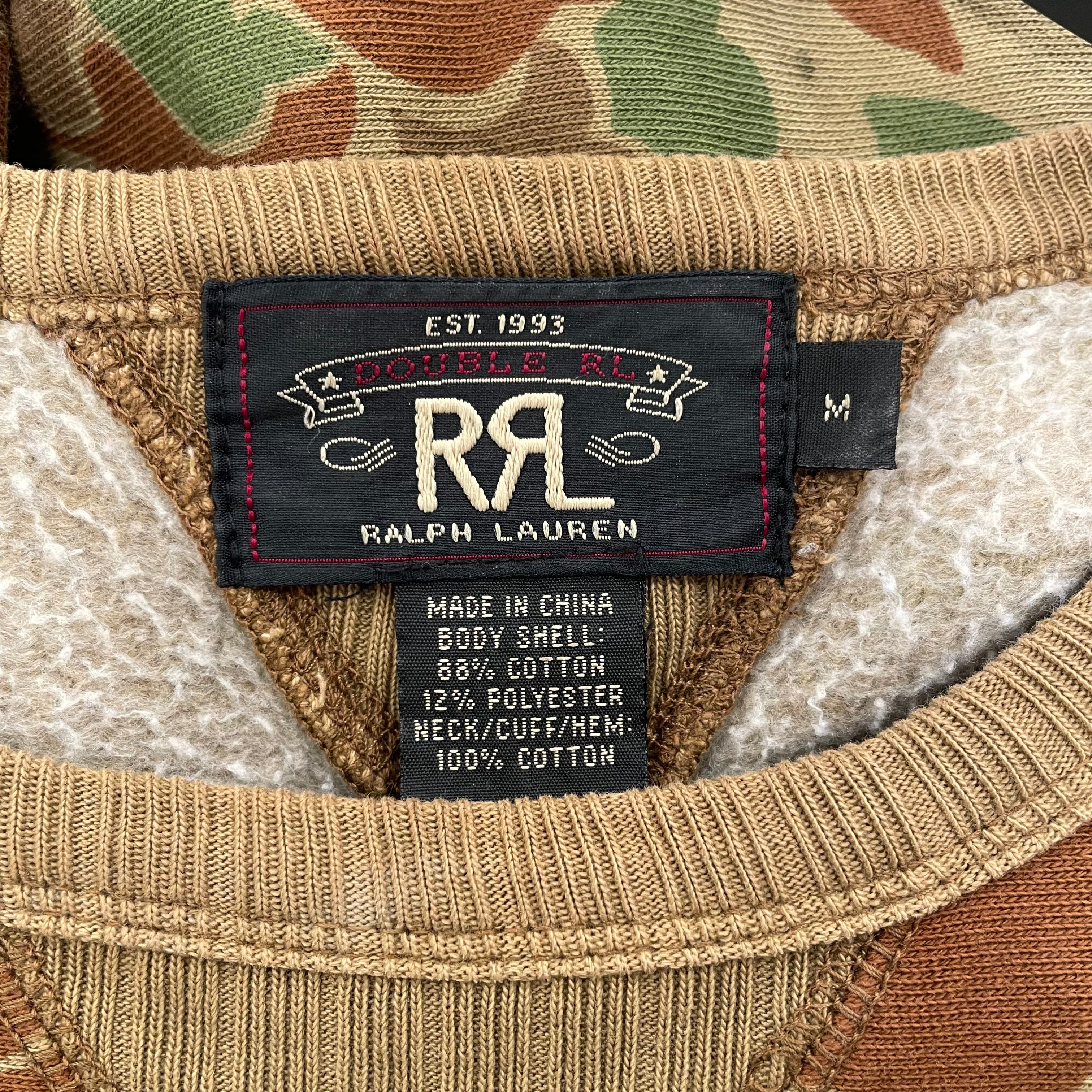 RRL/Sweatshirt/M/Camouflage/Cotton/MLT/Camo Crewneck view 3