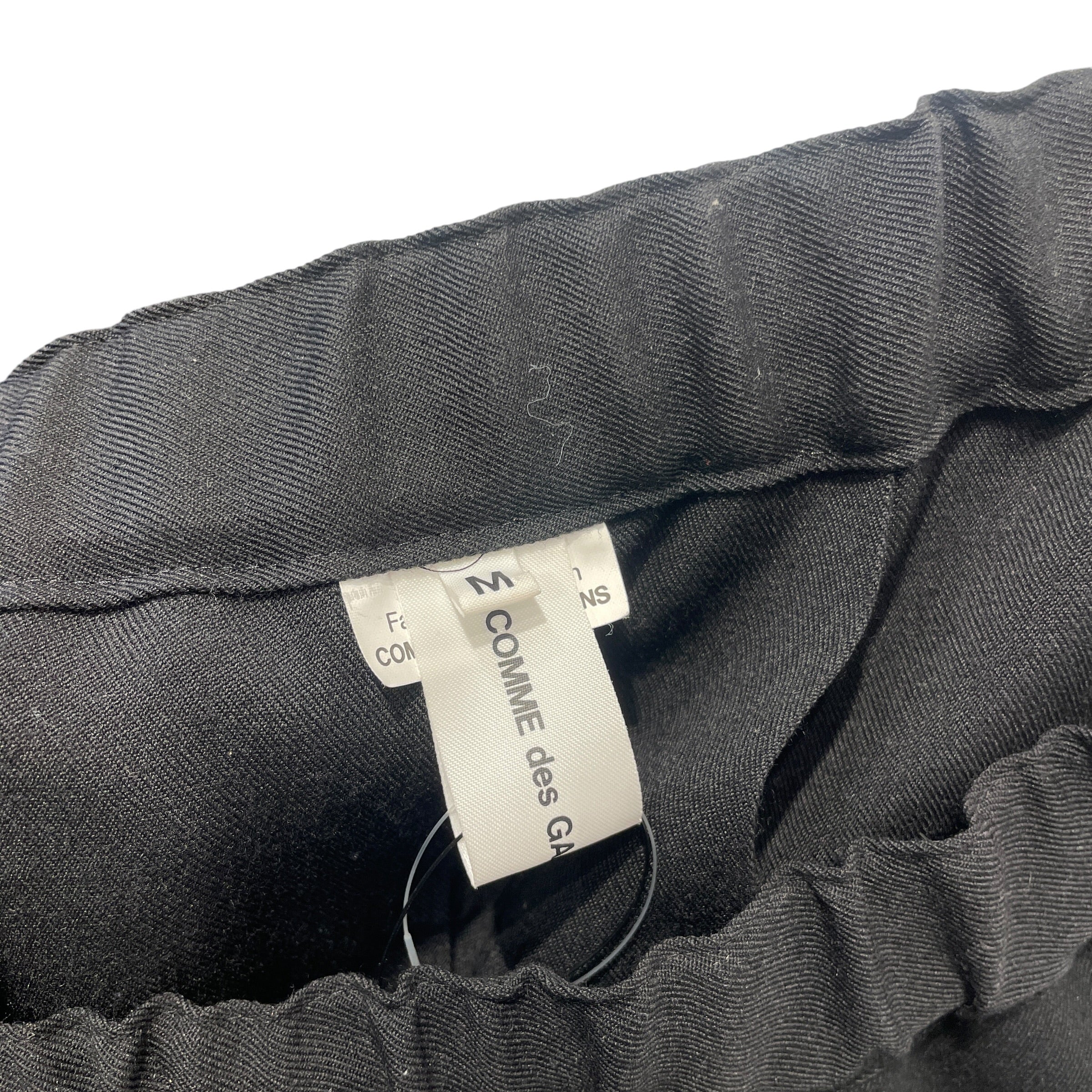 COMME des GARCONS GIRL/Long Skirt/M/Wool/BLK/PLEATED view 4