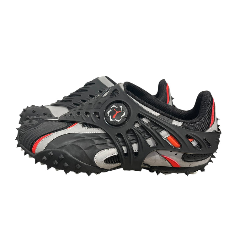 A$AP ROCKY/PUMA/Low-Sneakers/US 7.5/Leather/BLK/MOSTRO GABBIA
