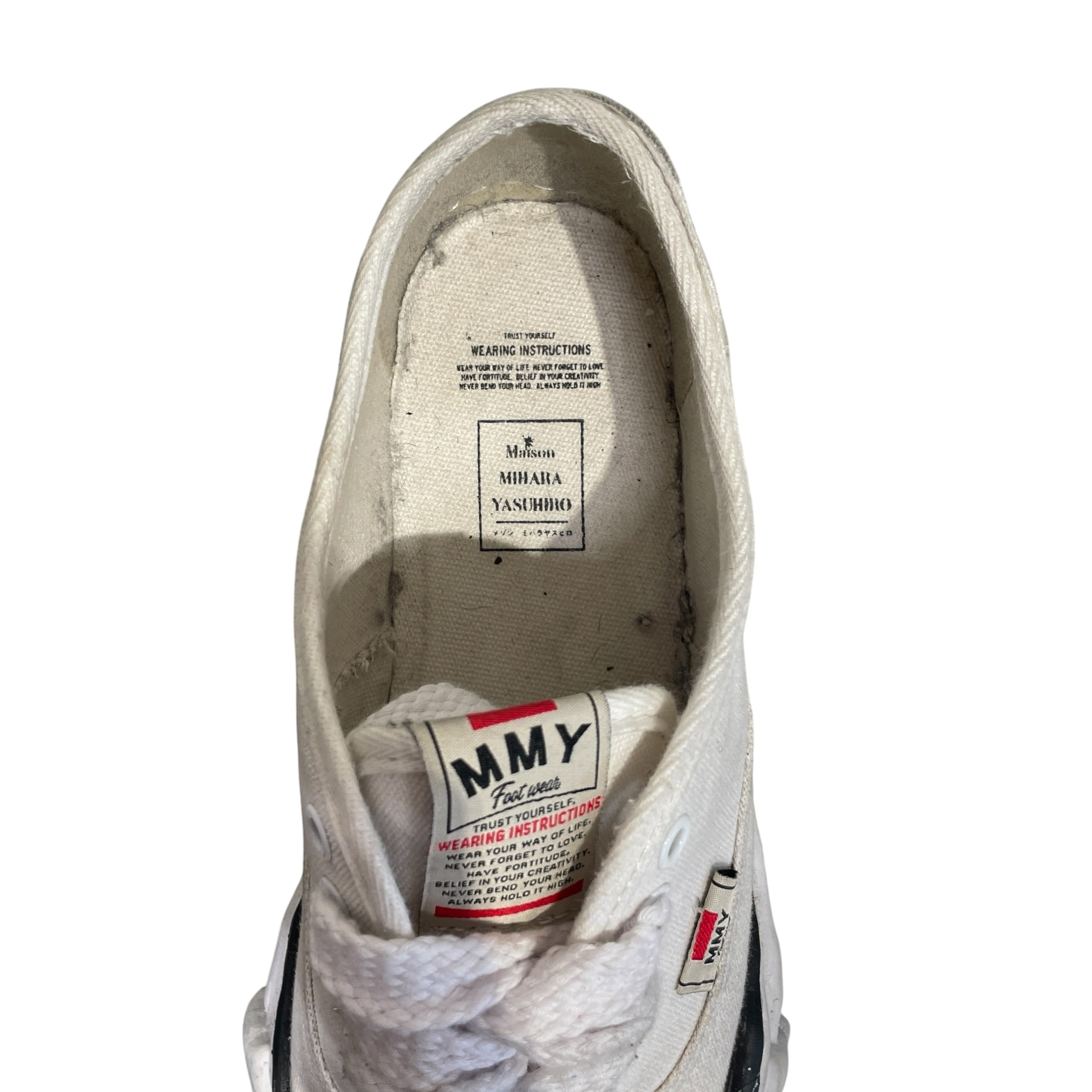 MIHARA YASUHIRO/Low-Sneakers/EU 42/Cotton/WHT/MMY SNEAKERS "VANS LOW" view 3