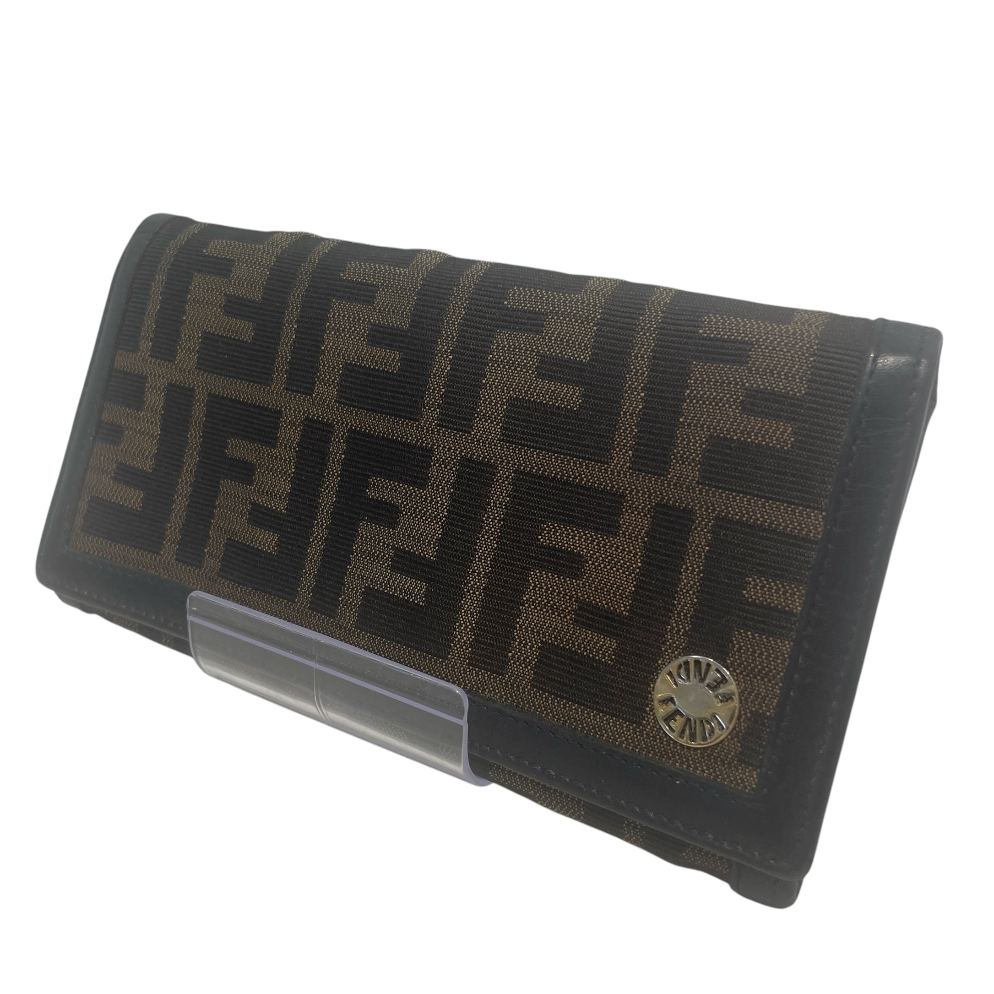 FENDI/Bifold Wallet/Monogram/BRW/Zucca Canvas Long Wallet view 1