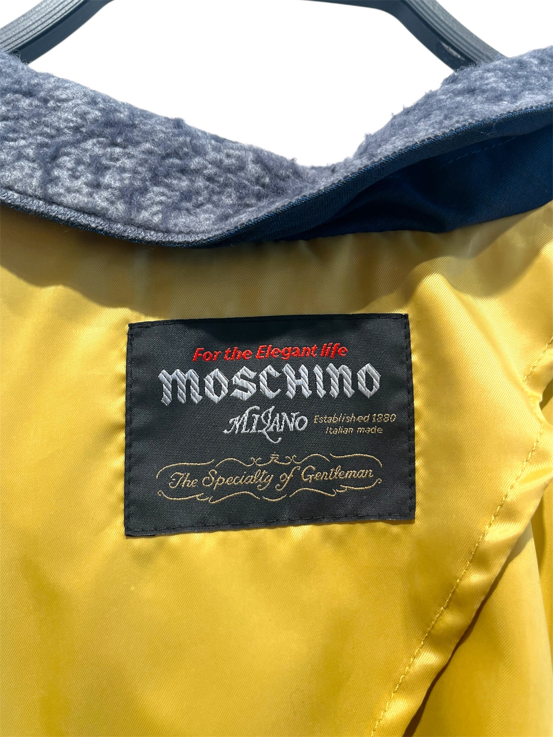 MOSCHINO/Jacket/patchwrk stictch mixed jacket view 5
