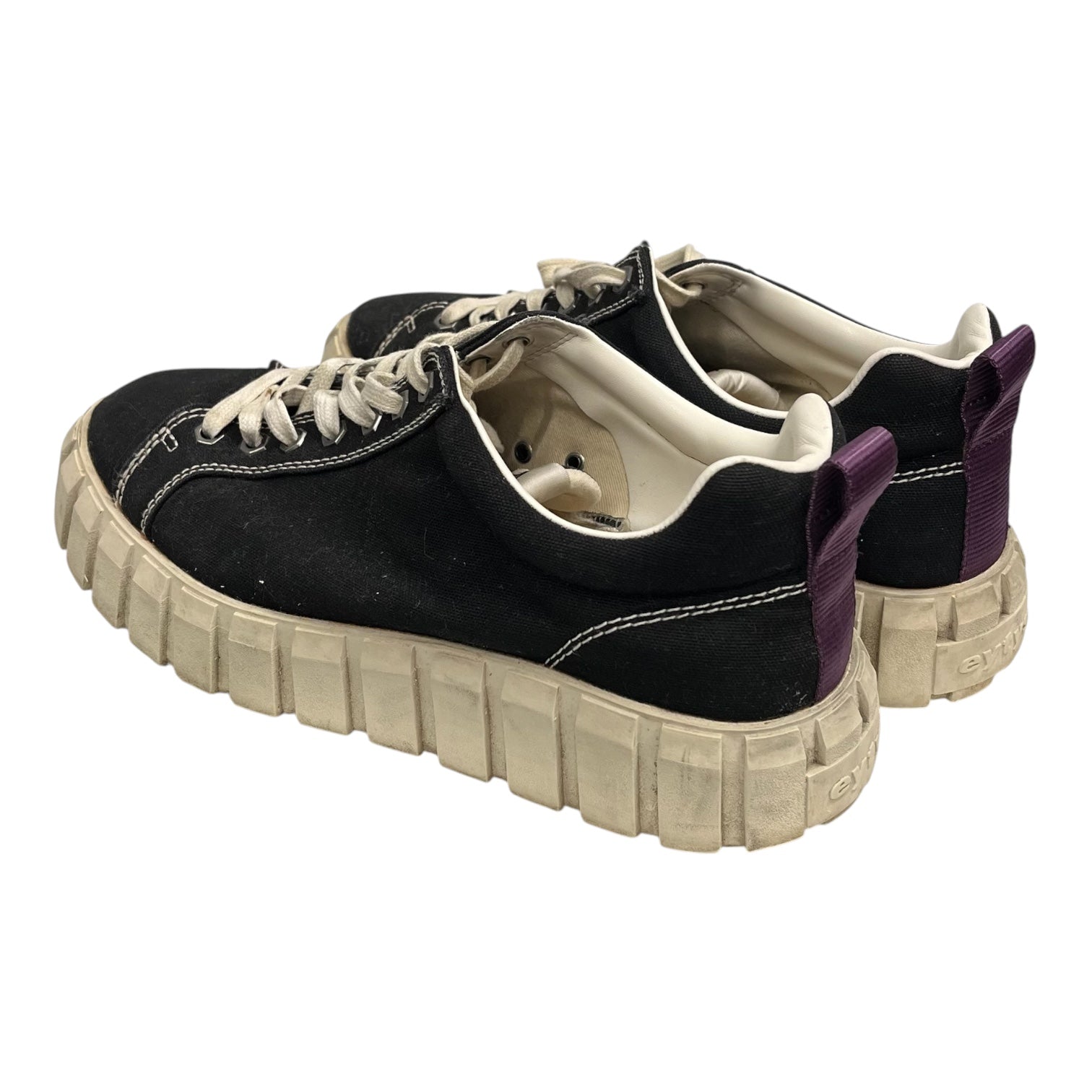 EYTYS/Low-Sneakers/US 10.5/Cotton/BLK/odessa view 2