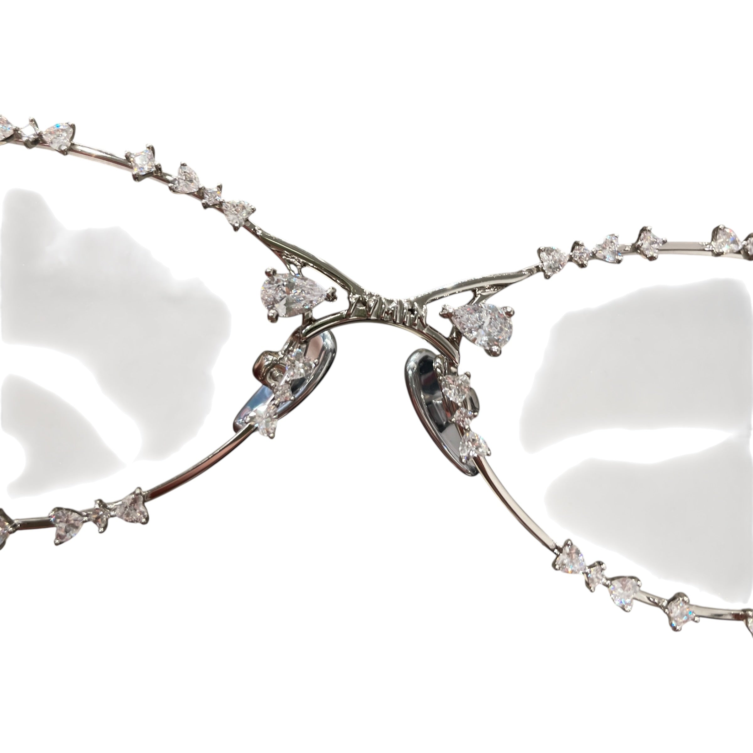 YVMIN/Glasses/Titanium/SLV/Oval/L's/ view 3