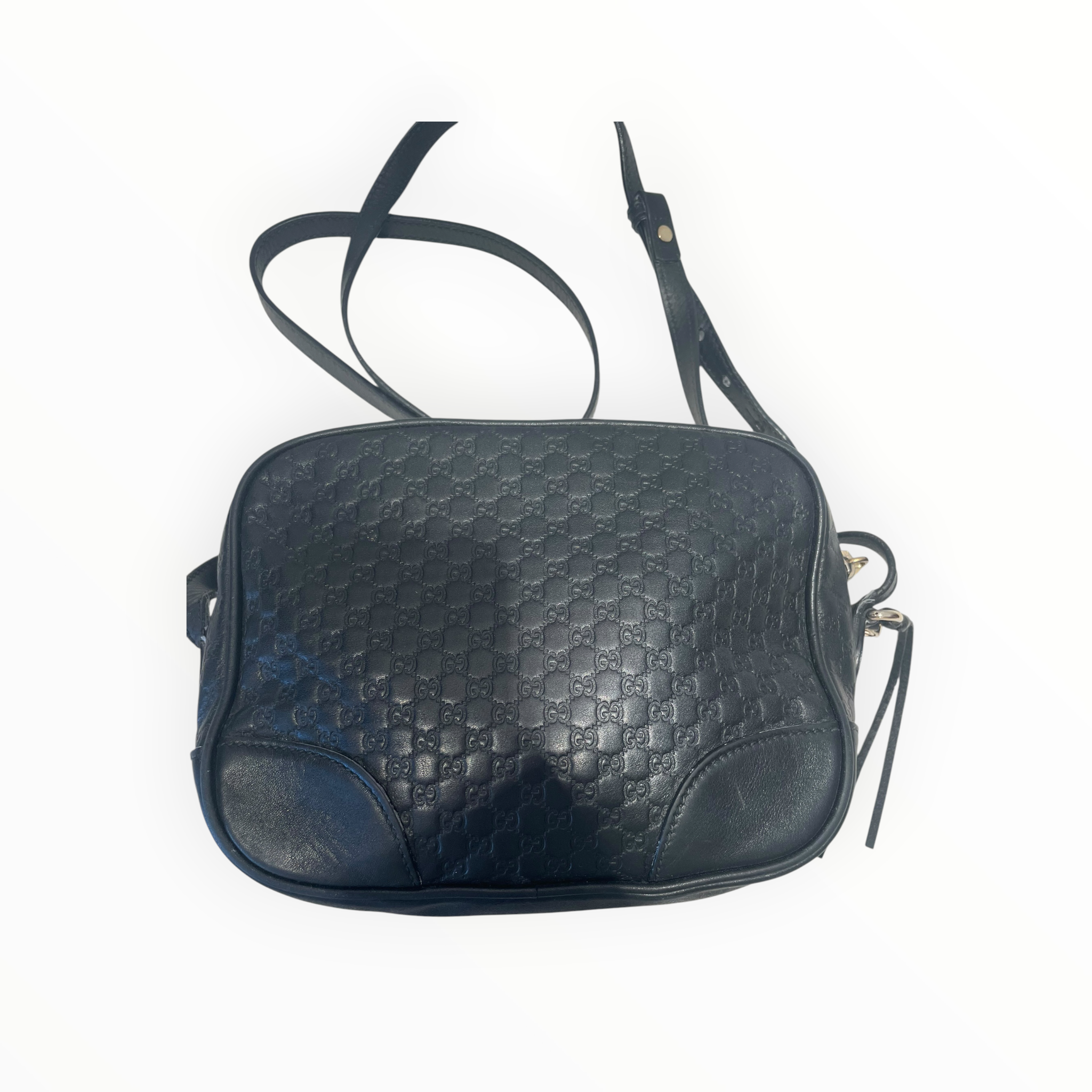 GUCCI/Cross Body Bag/Leather/BLK/Bree Crossbody Bag view 6