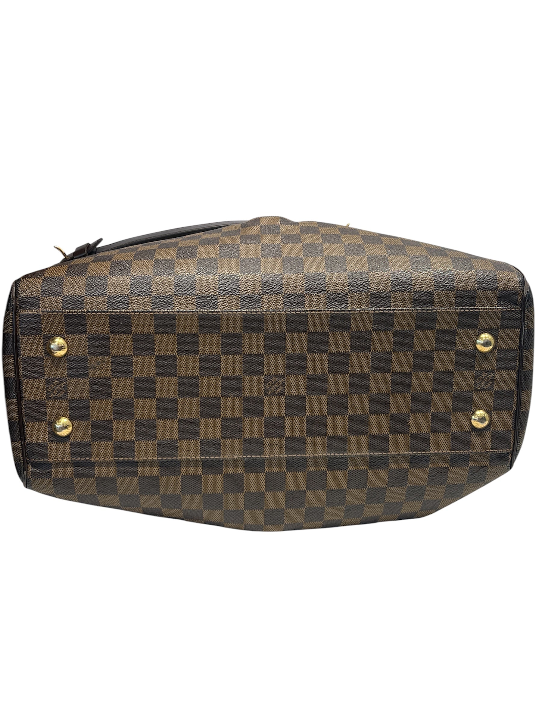 LOUIS VUITTON/Hand Bag/Leather/BRW/BROWN DAMIESR EBENE view 5