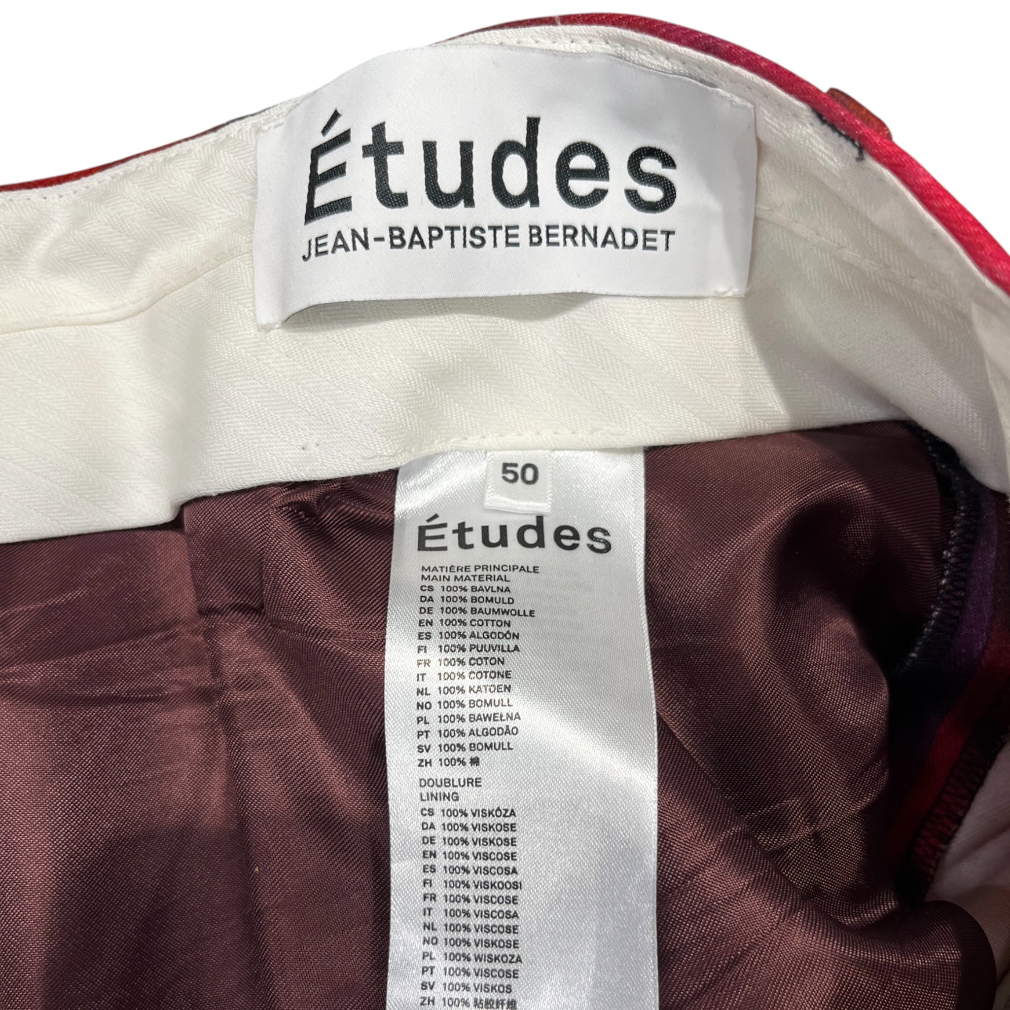 Etudes/Slacks/34/Polyester/MLT/All Over Print/ETUDES JEAN BASQUIAT PANT view 3