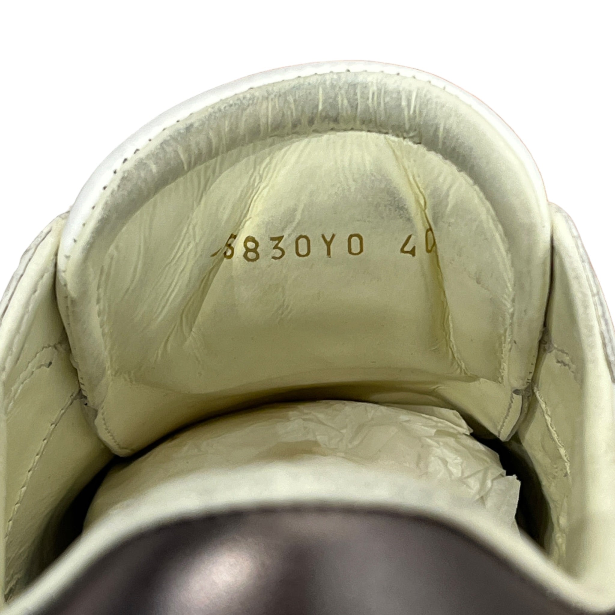 VALENTINO GARAVANI/Low-Sneakers/US 8.5/WHT/LOGO ON SIDE view 4