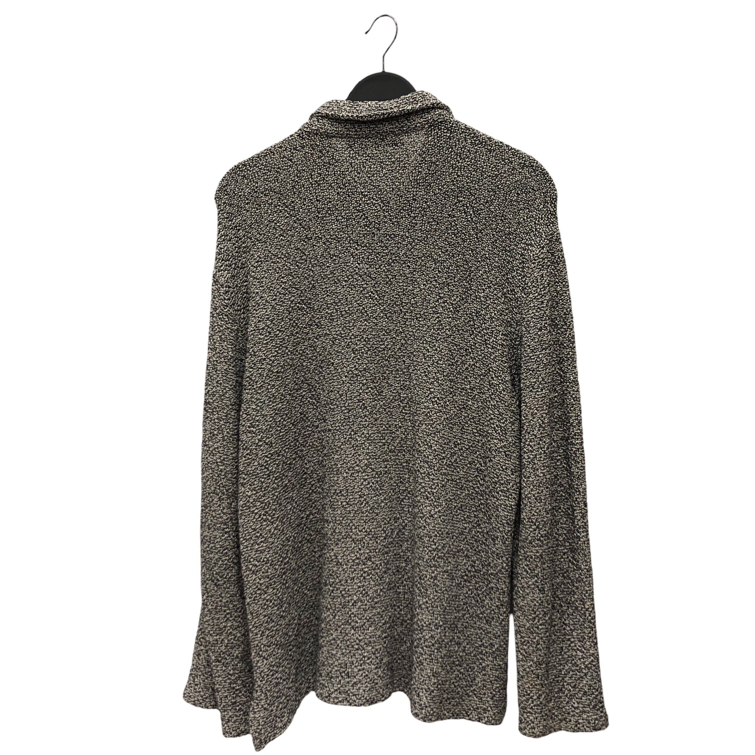 OUR LEGACY/LS Shirt/50/Cotton/WHT/RETREAT SHIRT / B&W KNIT view 2