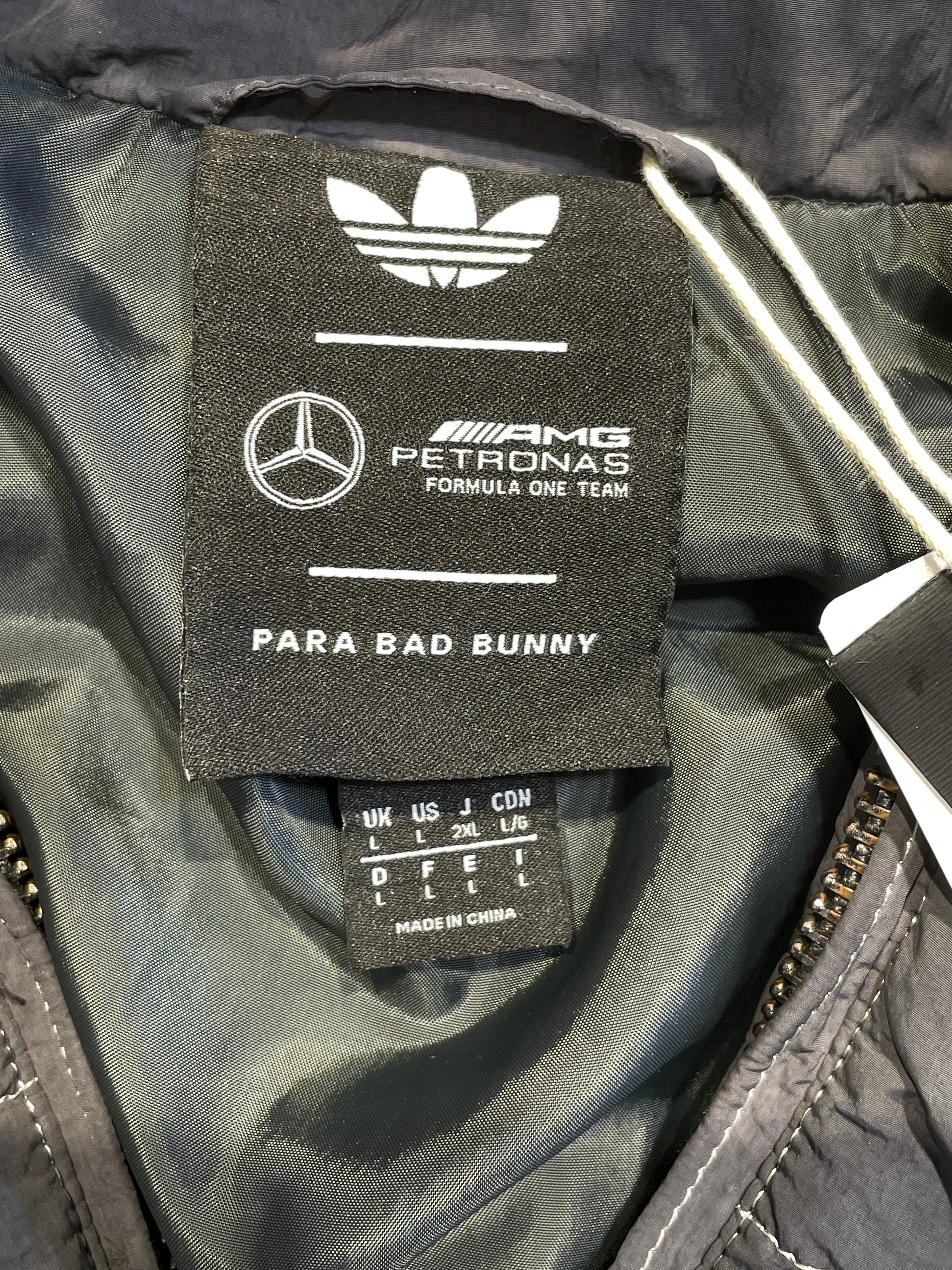 FEAR OF GOD/AMG/Quilted Jkt/L/Cotton/GRY/AMG PETRONAS PARA BAG BUNNY view 3