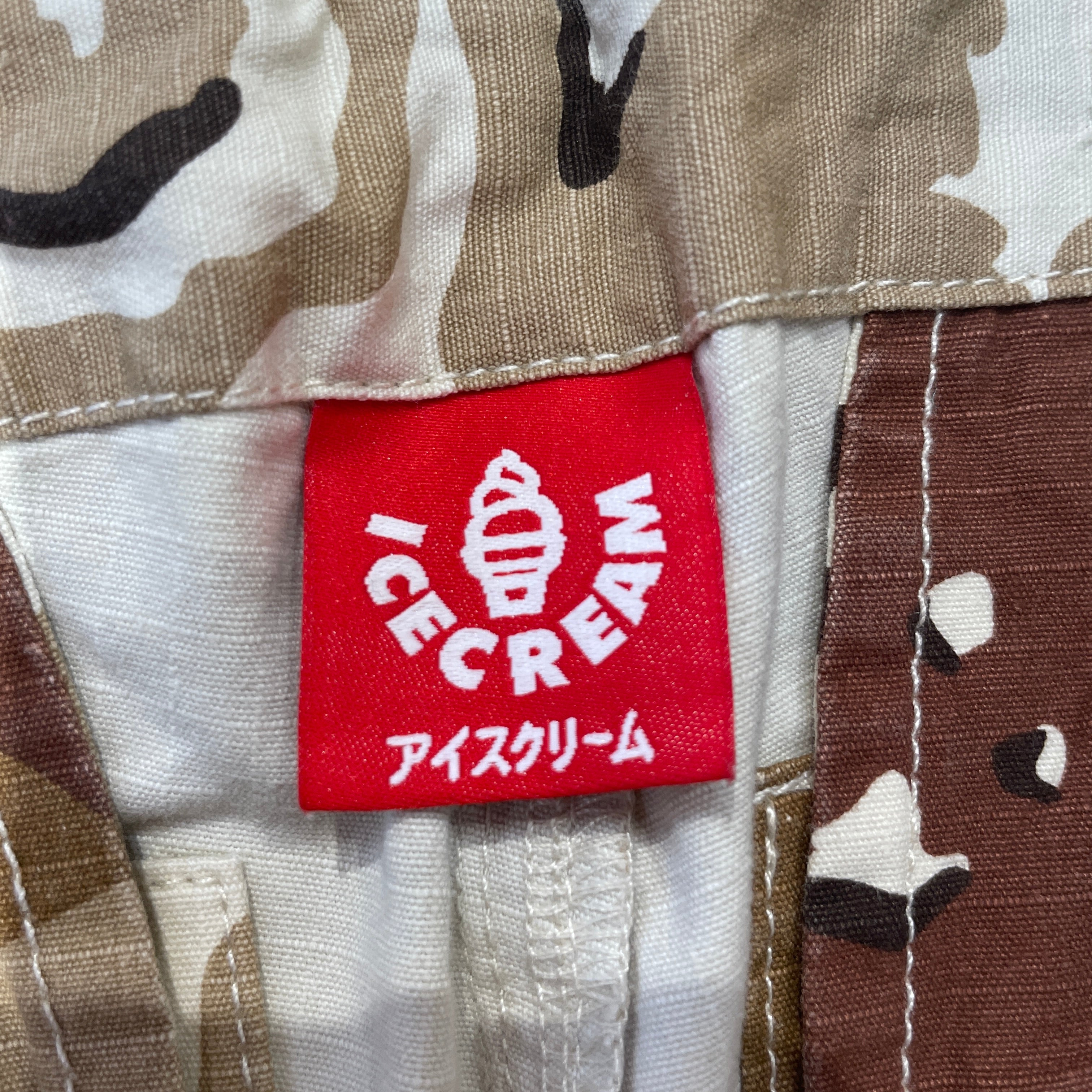 ICE CREAM/Pants/30/Cotton/CML/Camouflage/Fatigue Camo Ripstop Cargo view 3