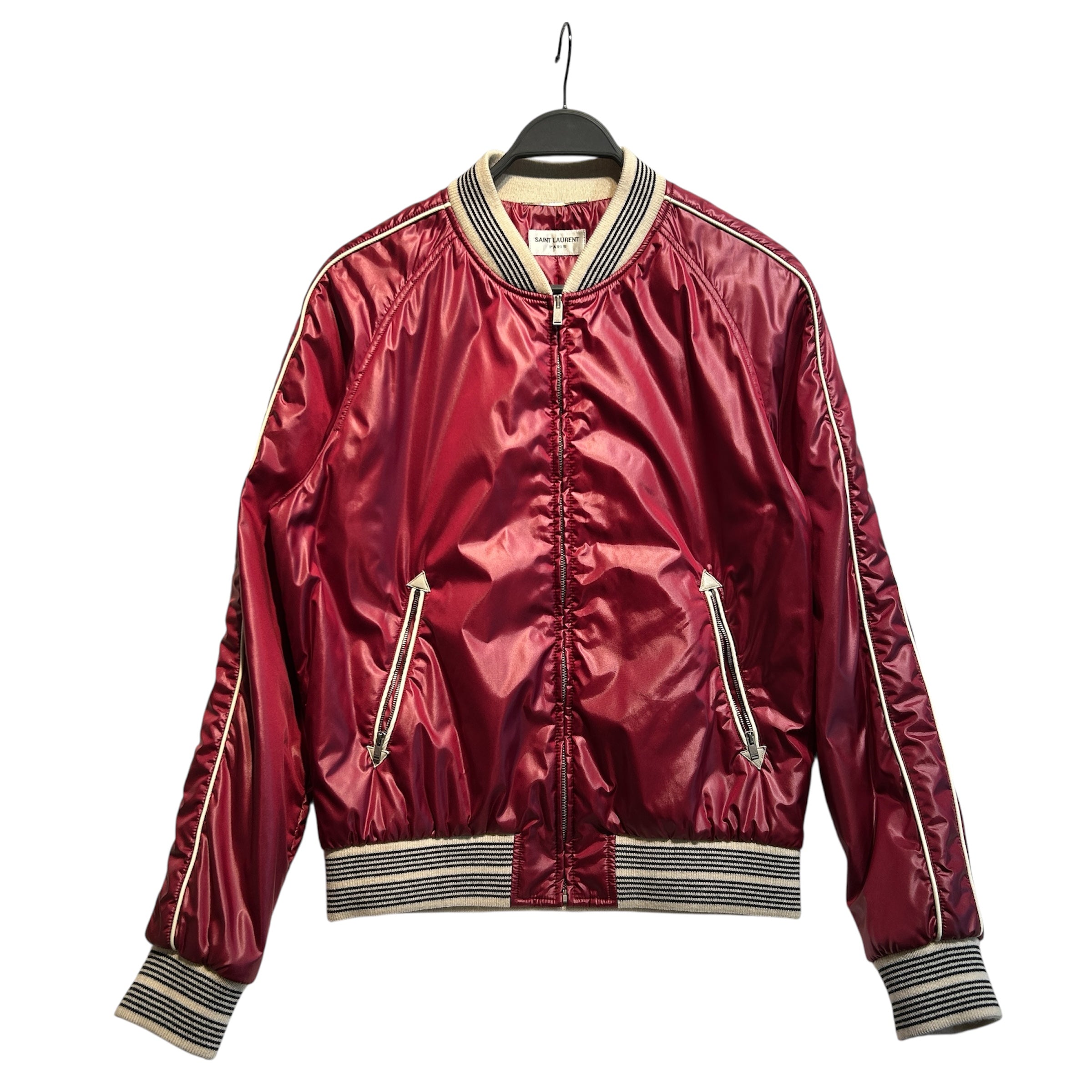 SAINT LAURENT/Jacket/48/Nylon/RED/ view 1