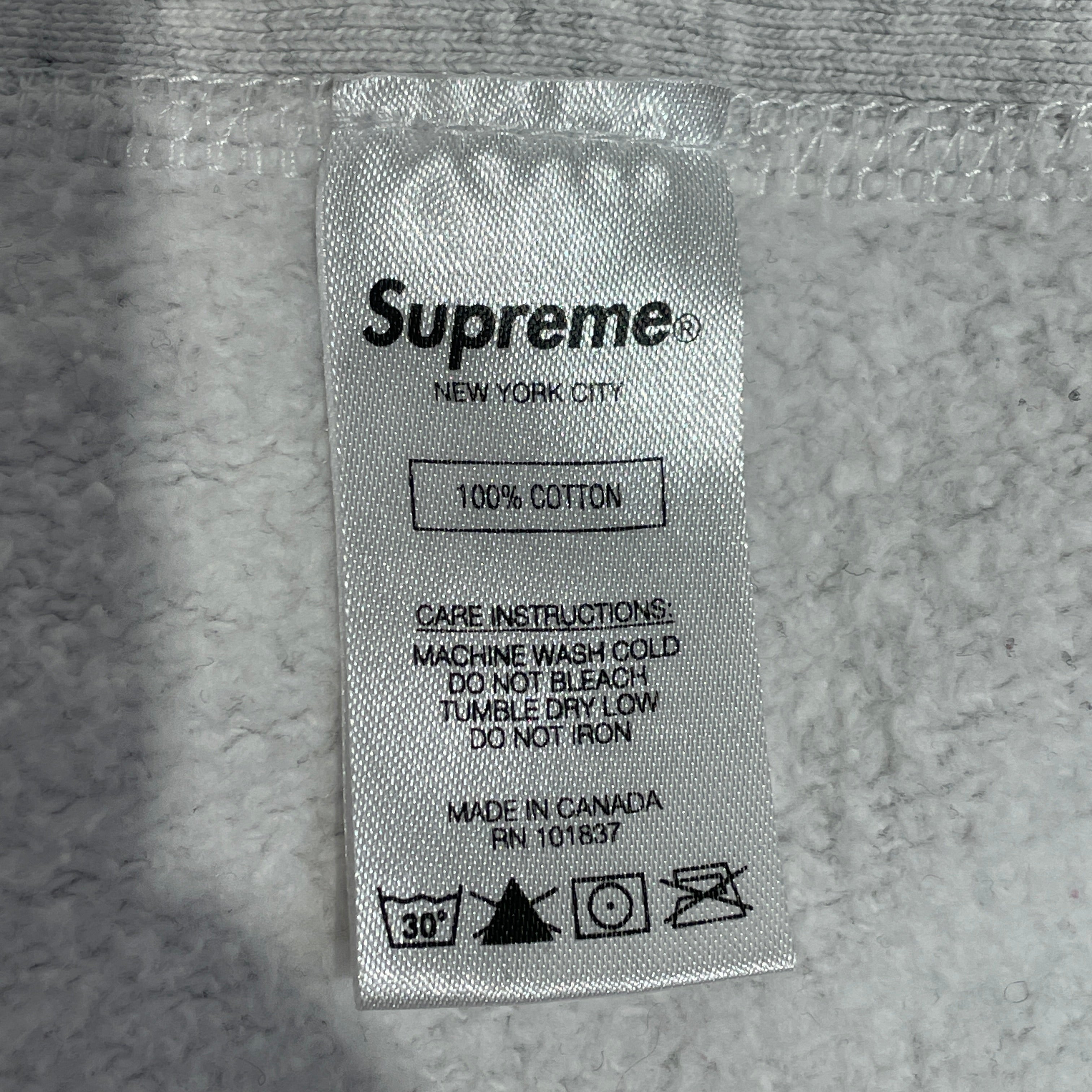 Supreme/Hoodie/M/Graphic/Cotton/GRY/ view 4