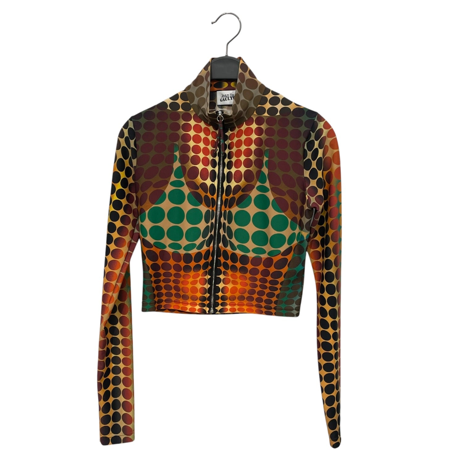 Jean Paul Gaultier/Blouse/S/Polka dot/Cotton/ORN/cyber dot zip up view 1