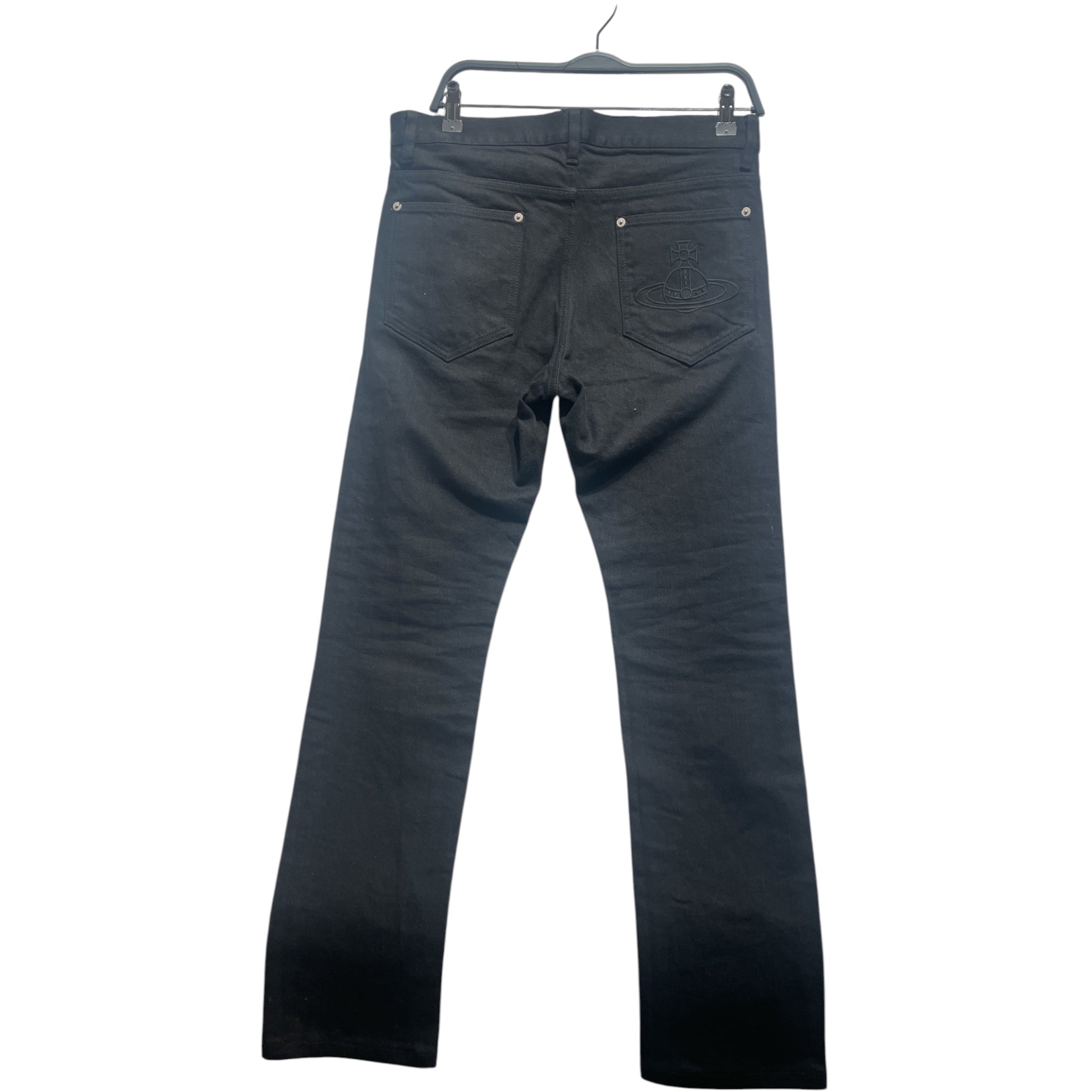Vivienne Westwood MAN/Skinny Pants/46/BLK/BACK POCKET LOGO view 2