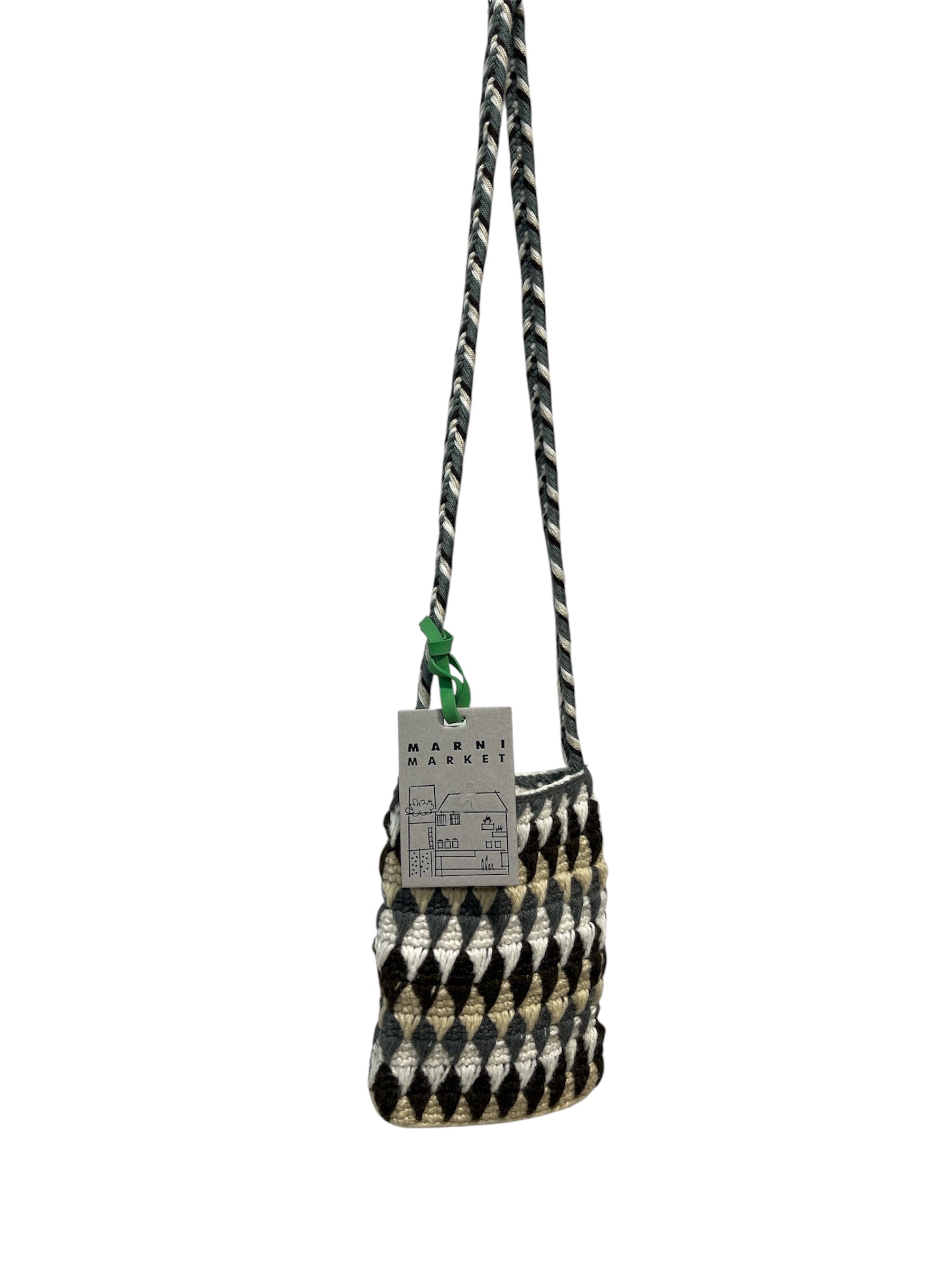 MARNI/Bag/Acrylic/BEG/yarn knit bag fw305 view 1