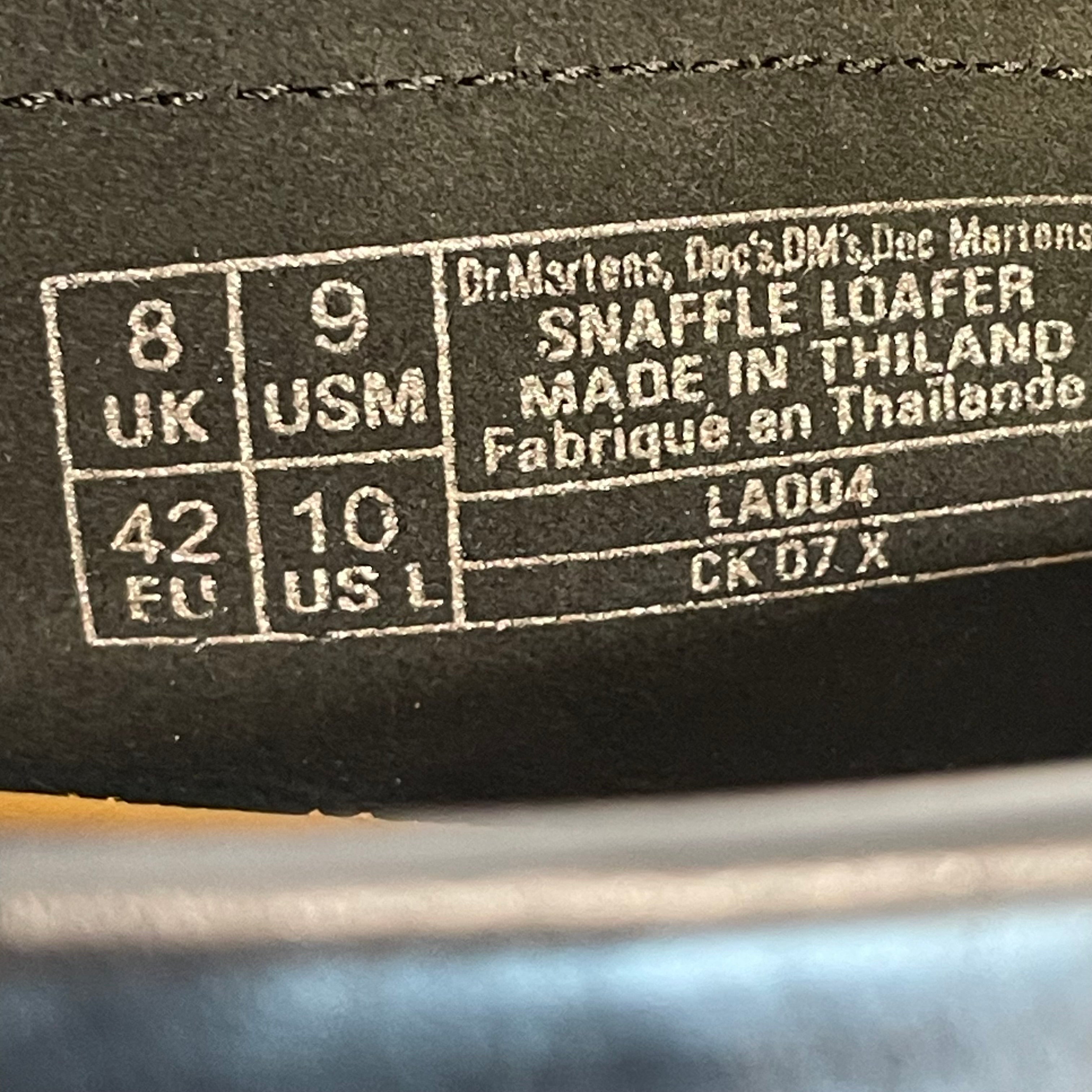 Dr.Martens/Loafers/US 10/Leopard/Leather/BLK/GLD DETAIL/CHEETAH PRINT view 4