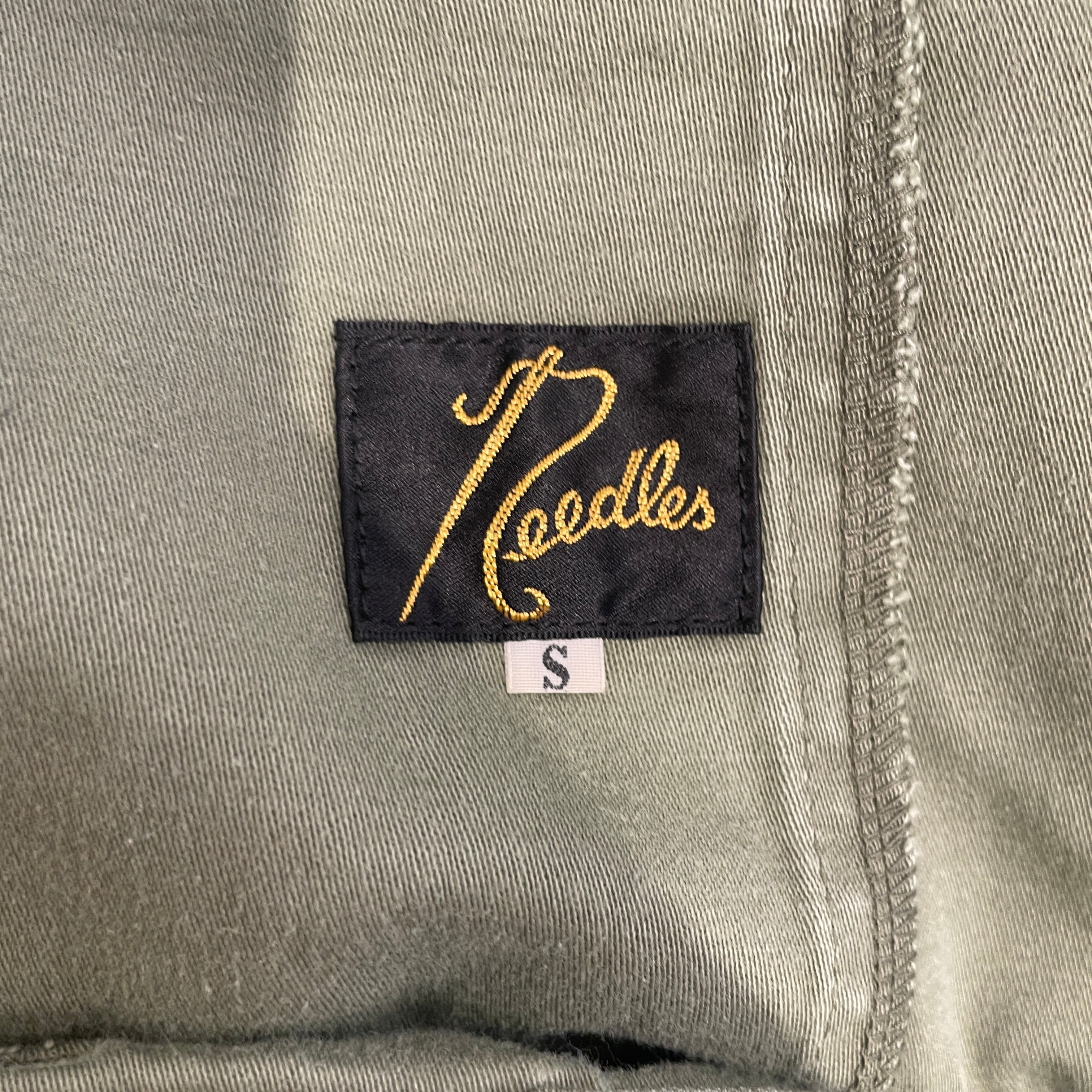 Needles/Cargo Pants/OS/Cotton/GRN/CINCH WAIST view 3