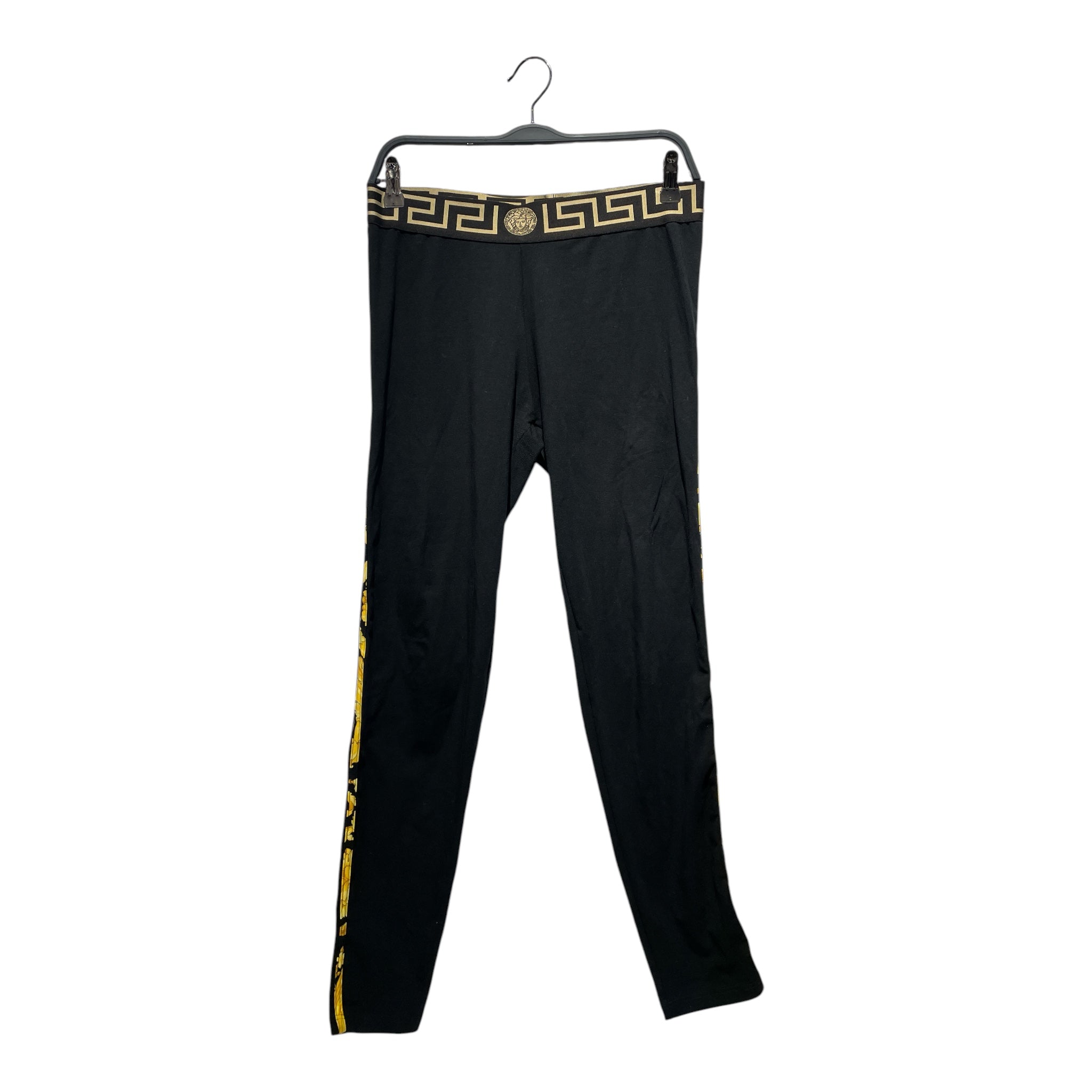 VERSACE/Bottoms/M/Cotton/BLK/leggings view 1
