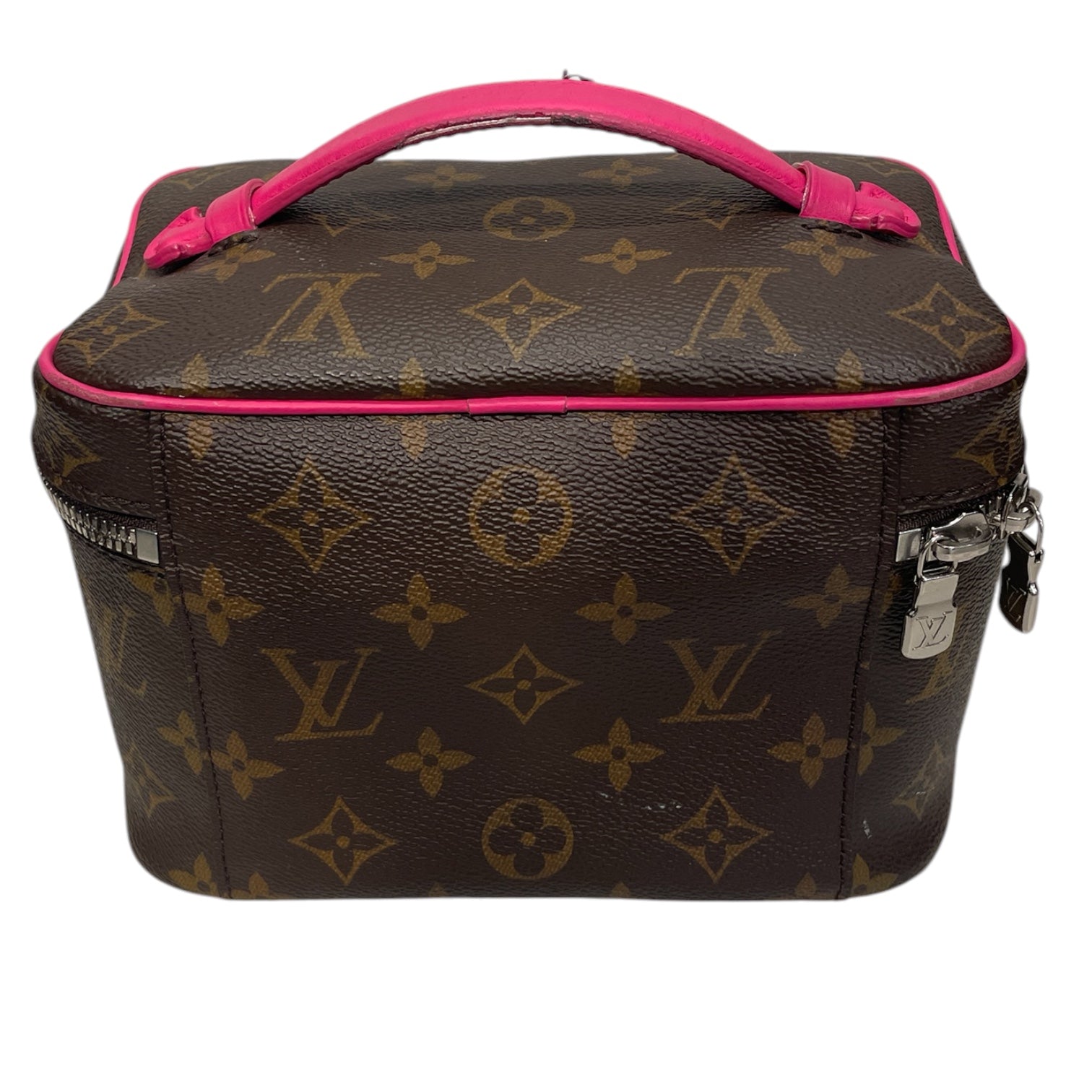 LOUIS VUITTON/Bag/Monogram/Leather/BRW/PINKSTRAP view 4