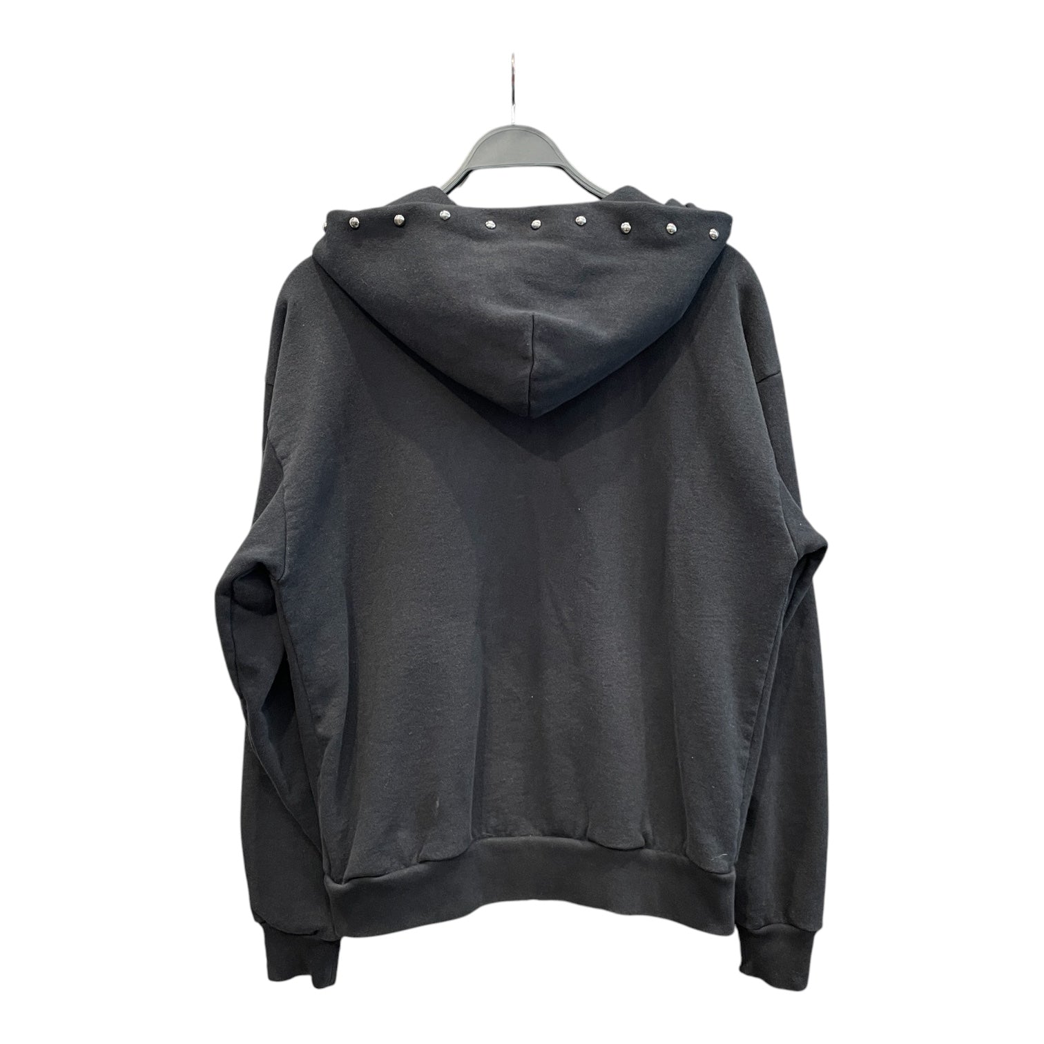Sp5der/Zip Up Hoodie/M/Cotton/BLK/Black sp5der zip up hoodie view 2