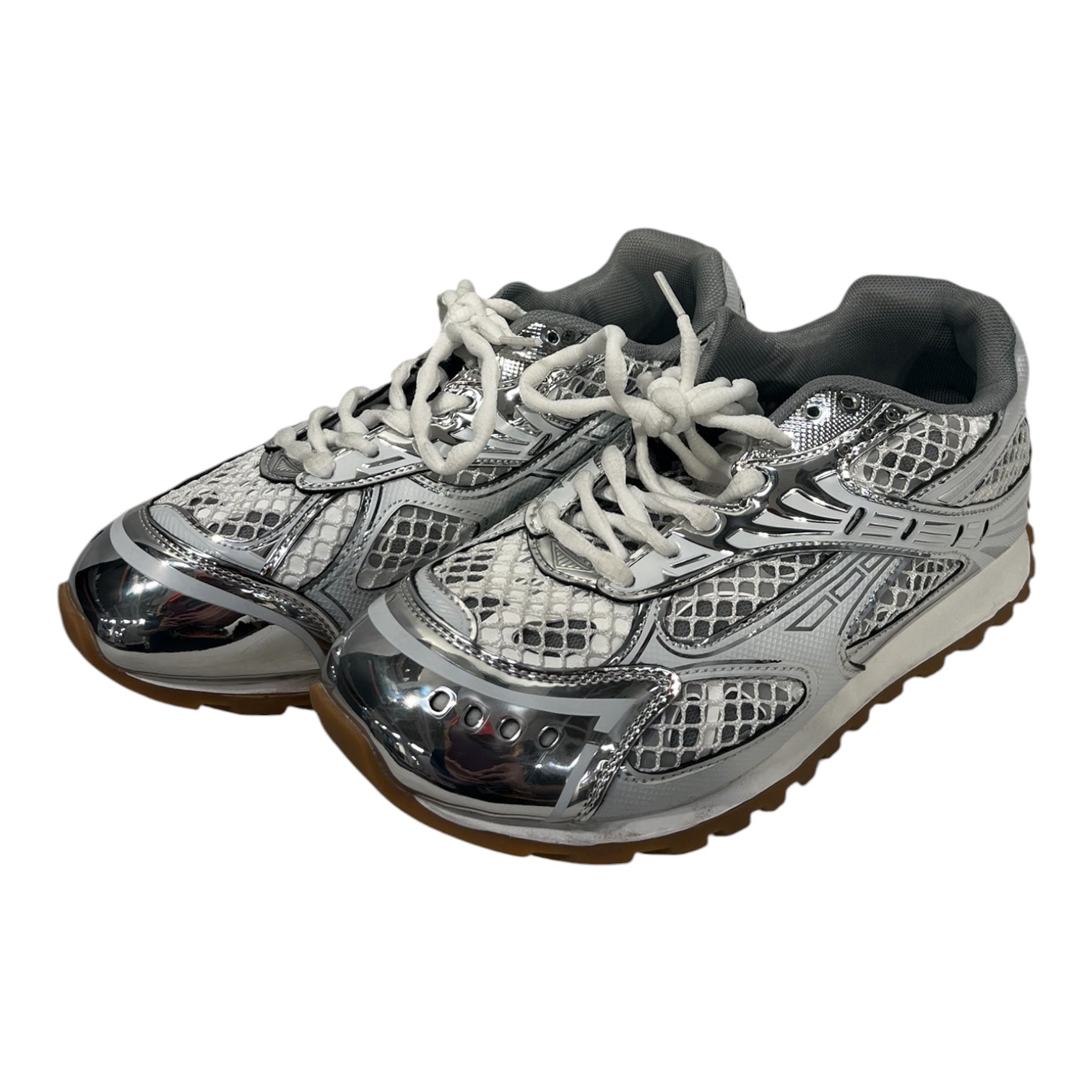 BOTTEGA VENETA/Low-Sneakers/US 8.5/WHT/orbit athletic view 1