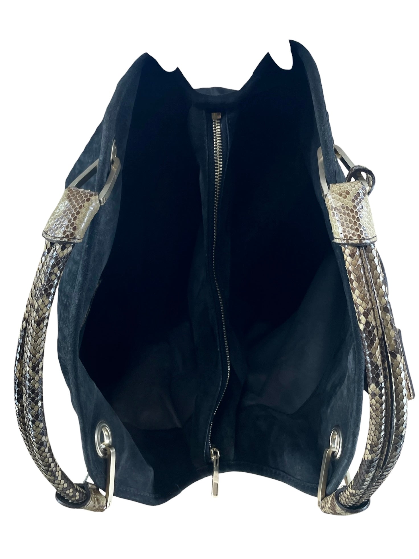 LOUIS VUITTON/Bag/Monogram/Suede/BLK/AW 2006 view 4