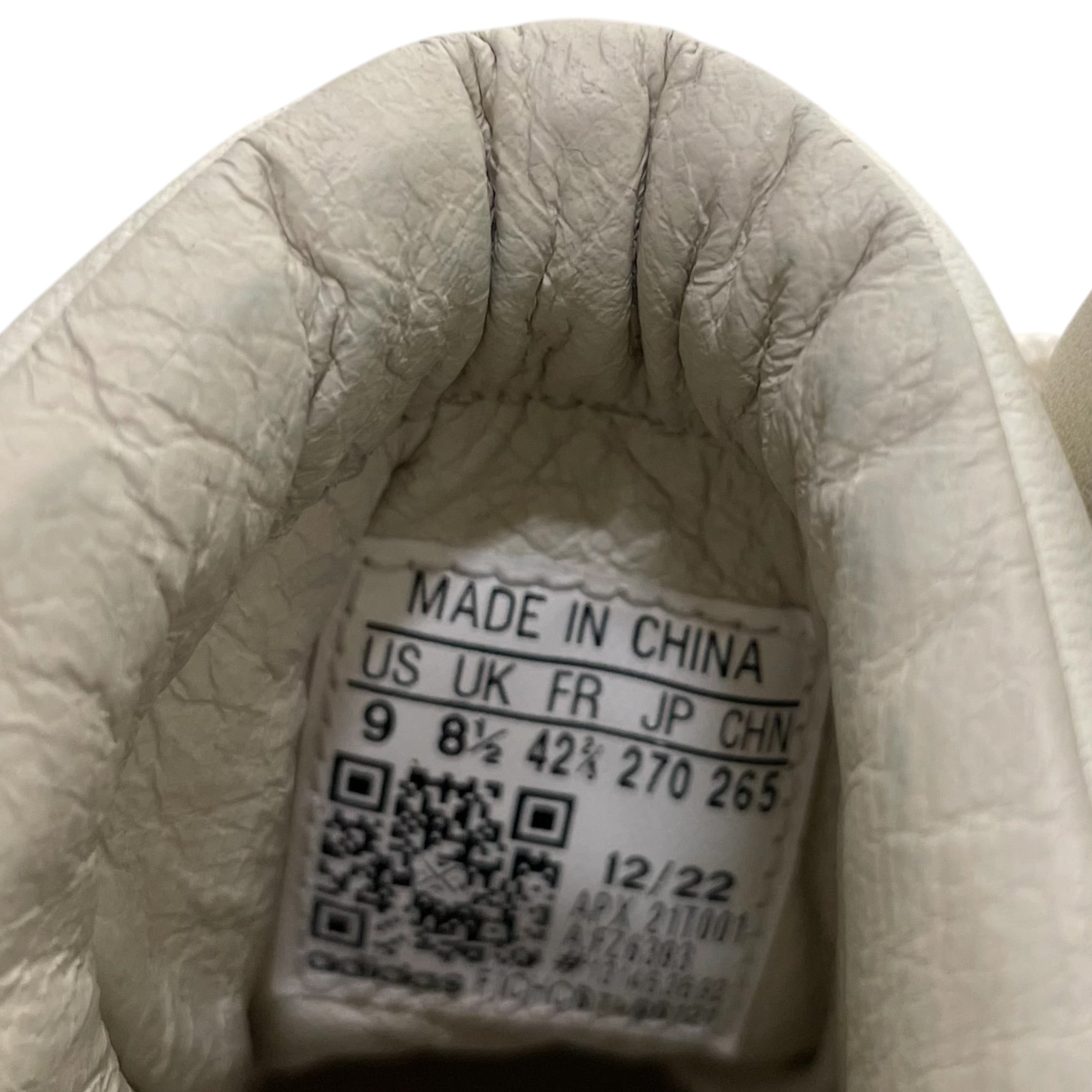 Y-3/adidas/Hi-Sneakers/US 9/Cotton/WHT/GR.1P , Embedded Y-3 logo view 7