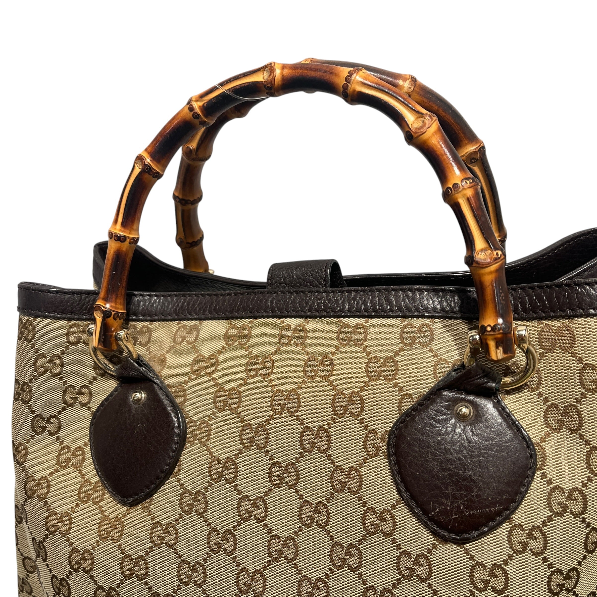 GUCCI/Tote Bag/Monogram/Cotton/BRW/diana tote 282317 203998 view 11