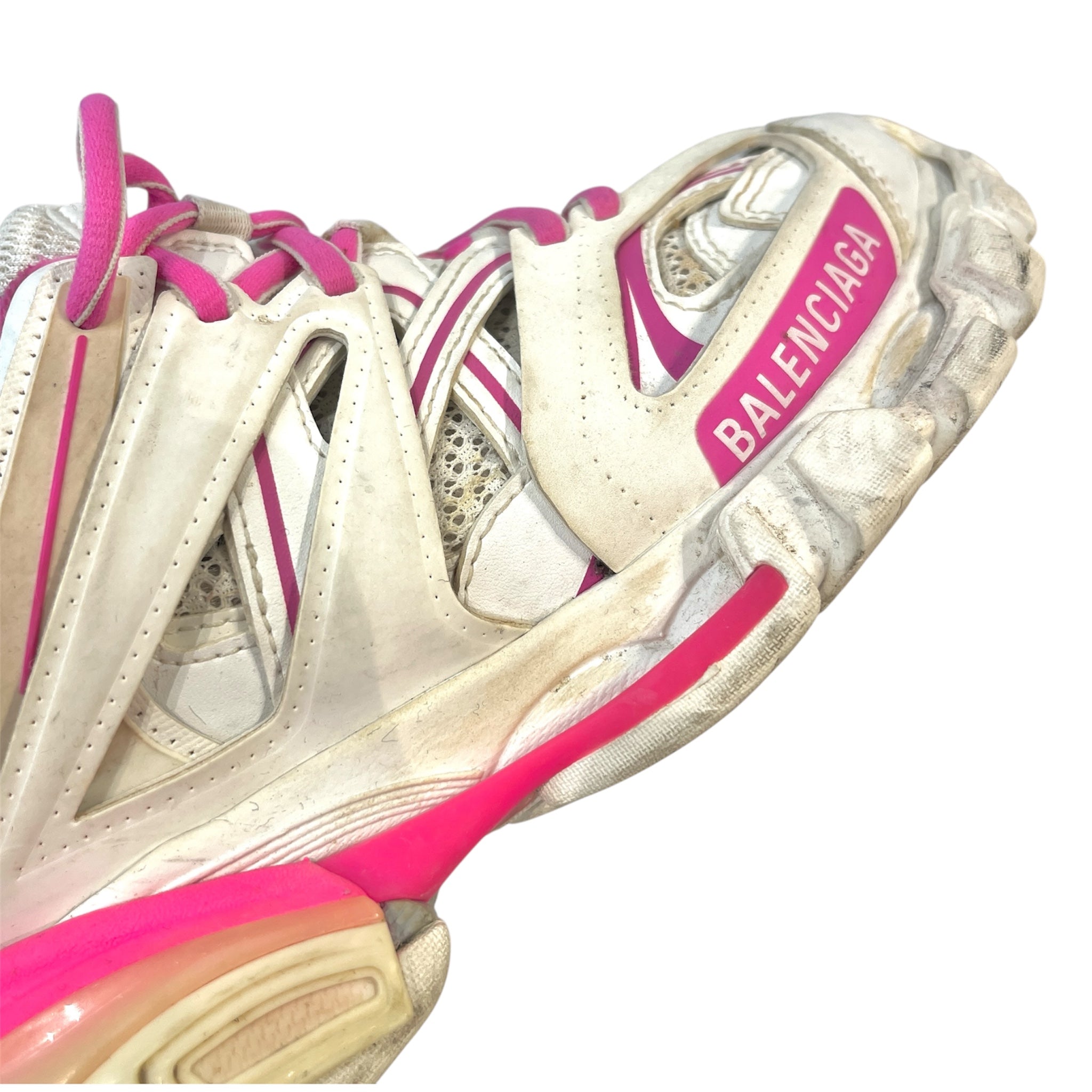 BALENCIAGA/Low-Sneakers/US 5/Border/Acrylic/PNK/Track Sneakers view 7
